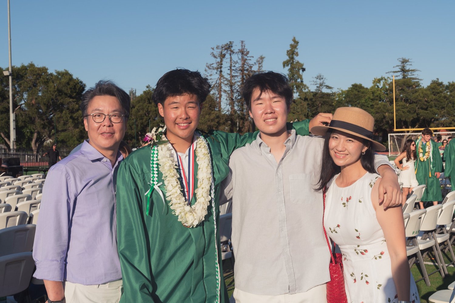 Family of four
