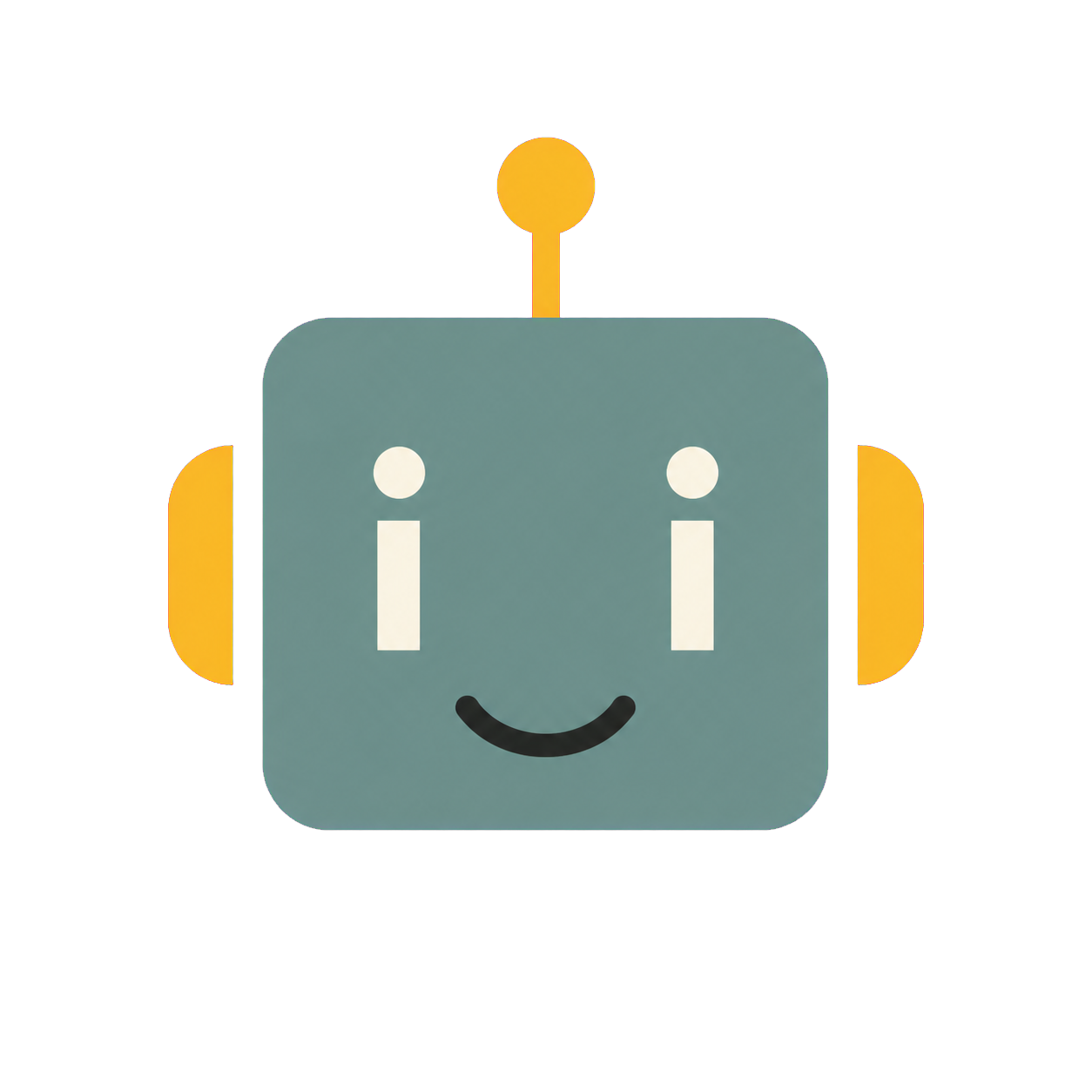 iamai friendly robot logo