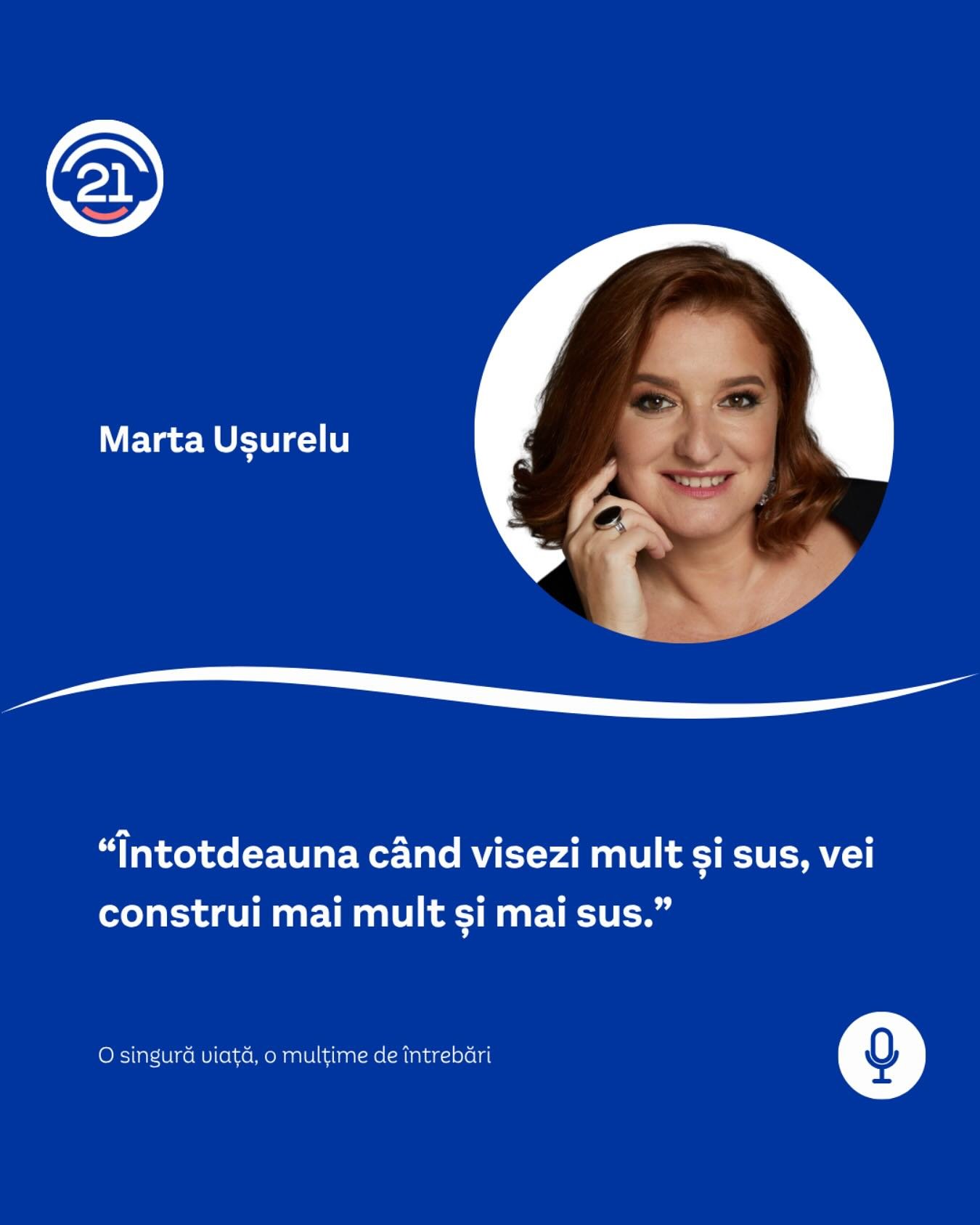 Ce înseamnă cu adevărat să ai impact, nu doar influență? Ce descoperi despre România când o privești de la Paris, Londra sau New York?
În acest episod, Marta Ușurelu - Marta de la Biz - vorbește despre filosofia din spatele