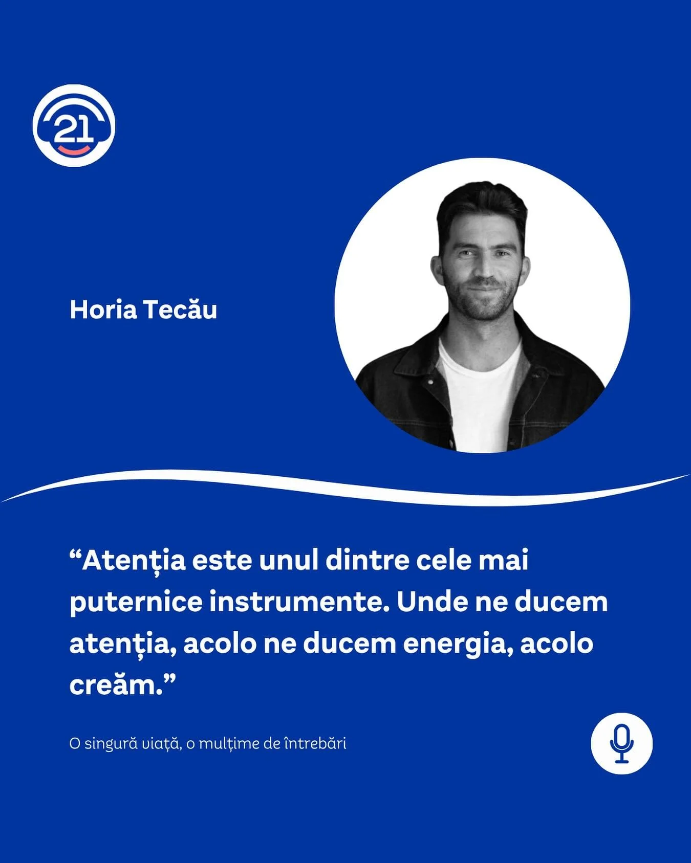 Episodul acesta este o pledoarie pentru bucurie. Este, &icirc;n egală măsură, un adevărat masterclass despre puterea minții, despre echilibru și despre sens. Horia Tecău vorbește ca un adevărat campion. Un campion care astăzi &icirc;și dorește să tra