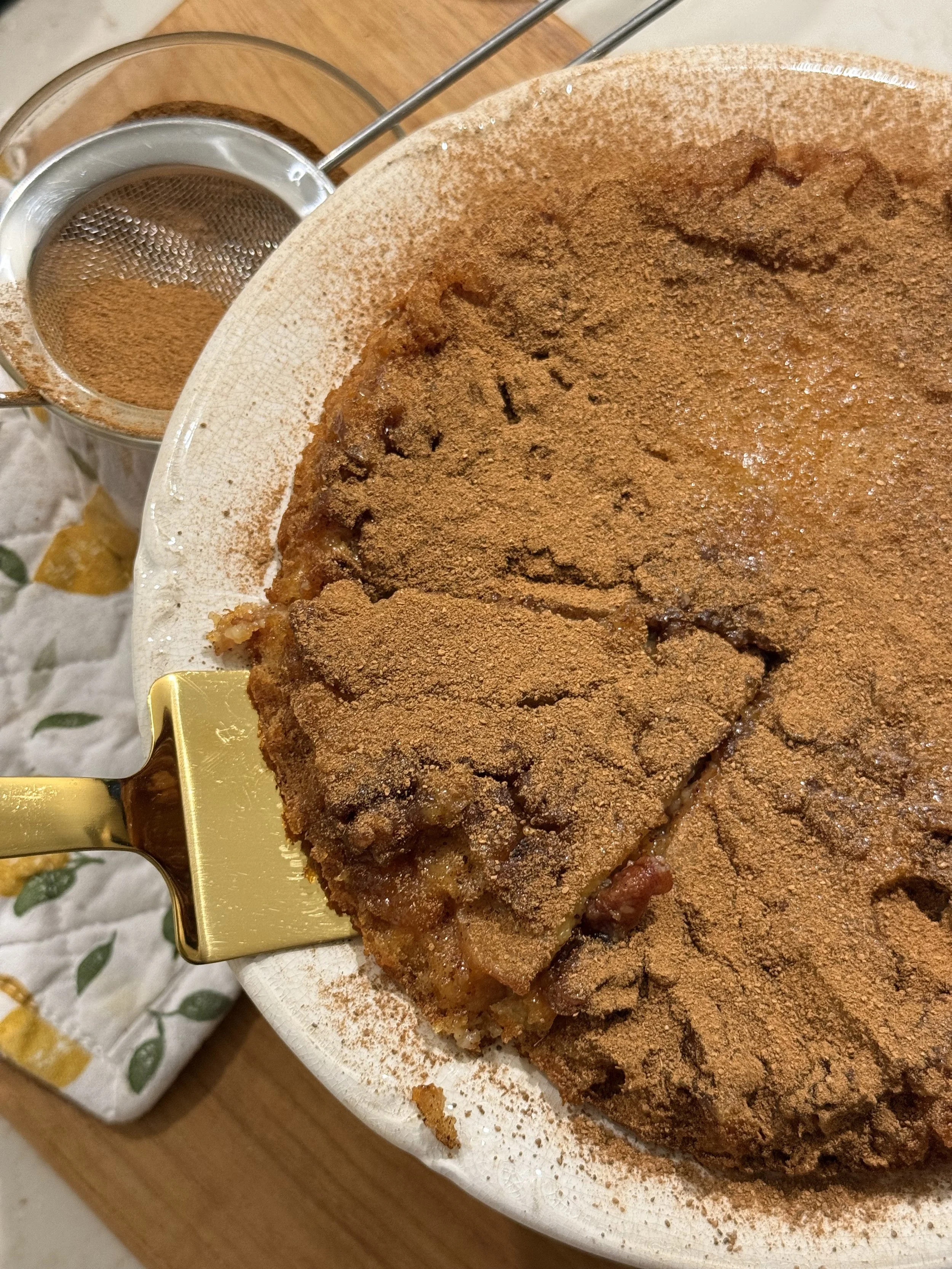 Herfst in een appelgebak