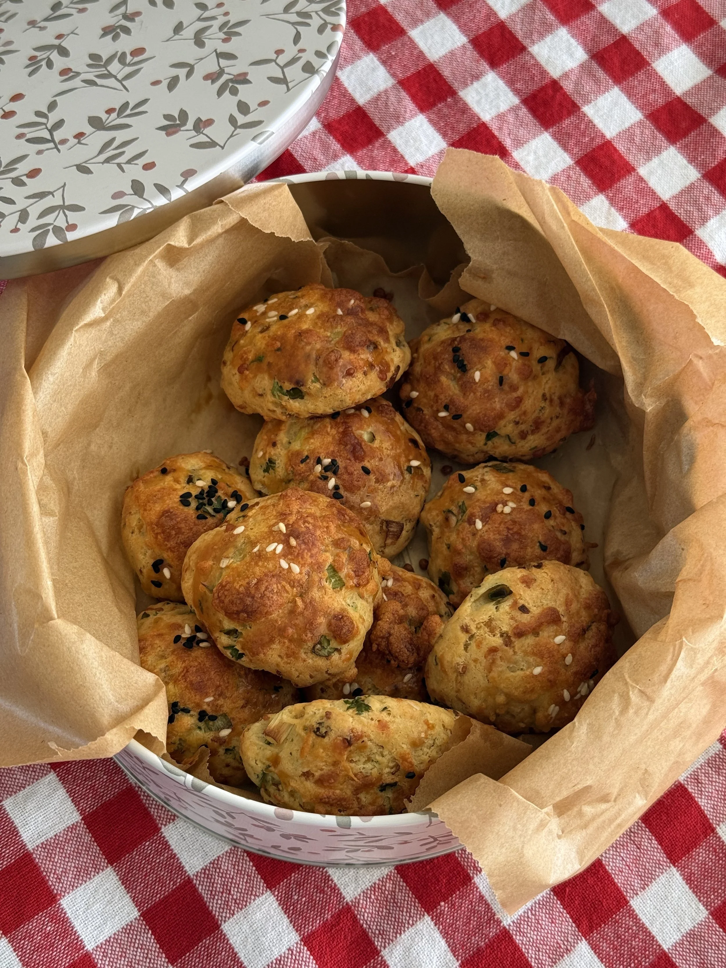 Hartige kaaskoekjes (Tuzlu Kurabiye)