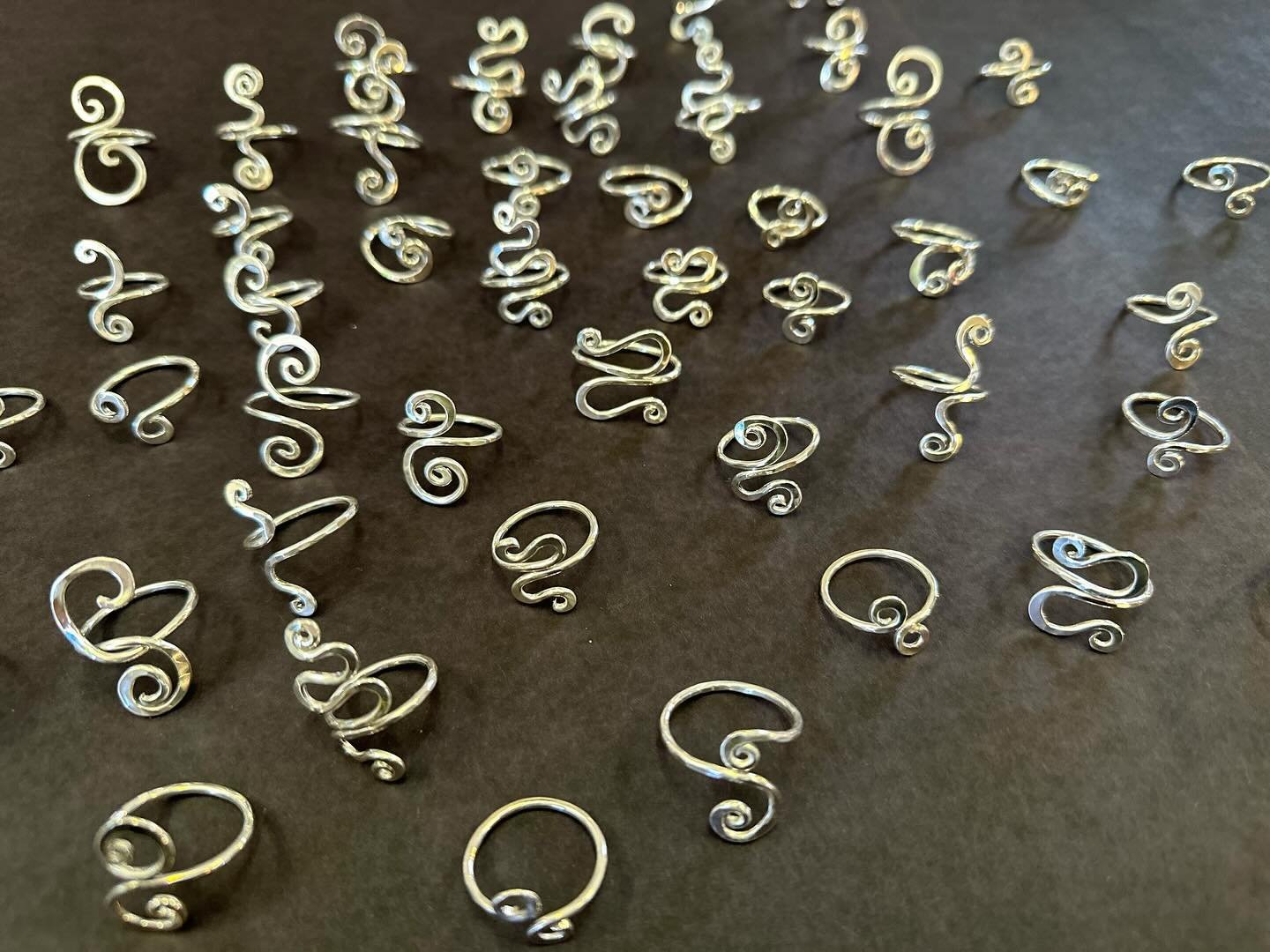 Sterling rings! See them on the website