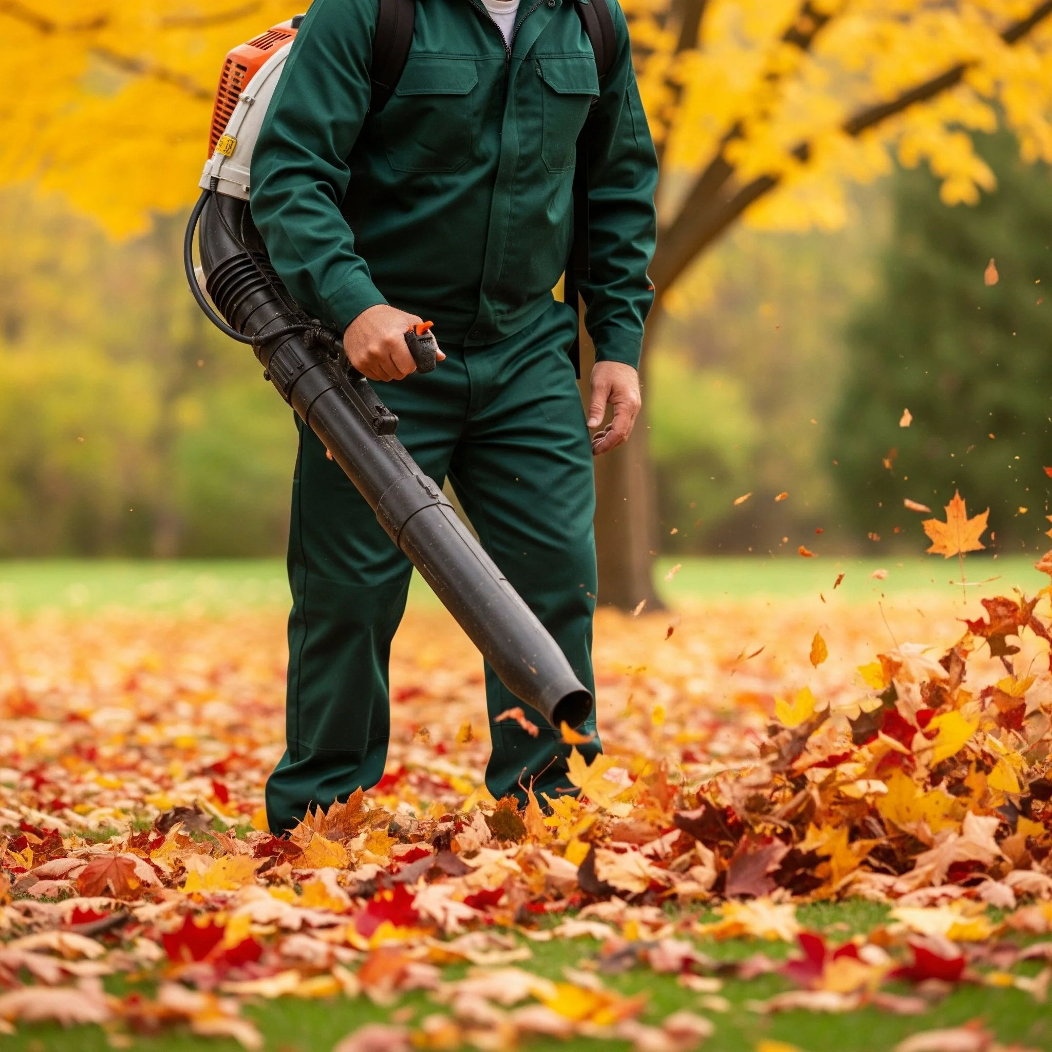 Preparing Your Lawn for Winter with Fall Clean-Up