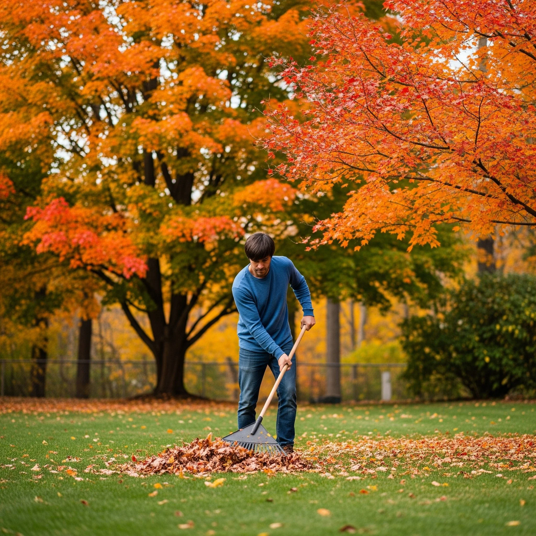 Preparing Your Lawn for Winter with Fall Clean-Up