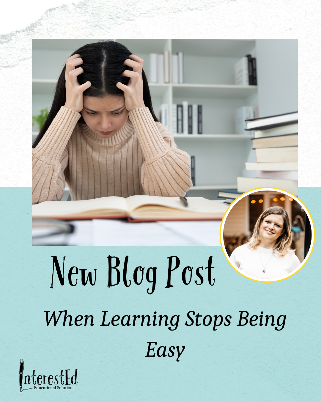 When Learning Stops Being Easy