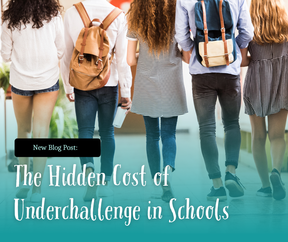 The Hidden Cost of Underchallenge in Schools