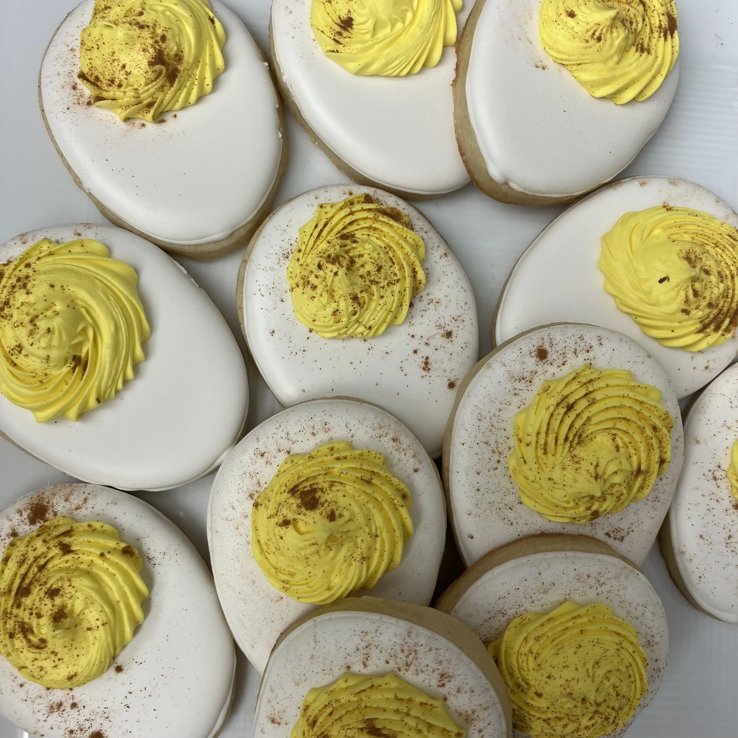 Deviled Egg Cookie Box