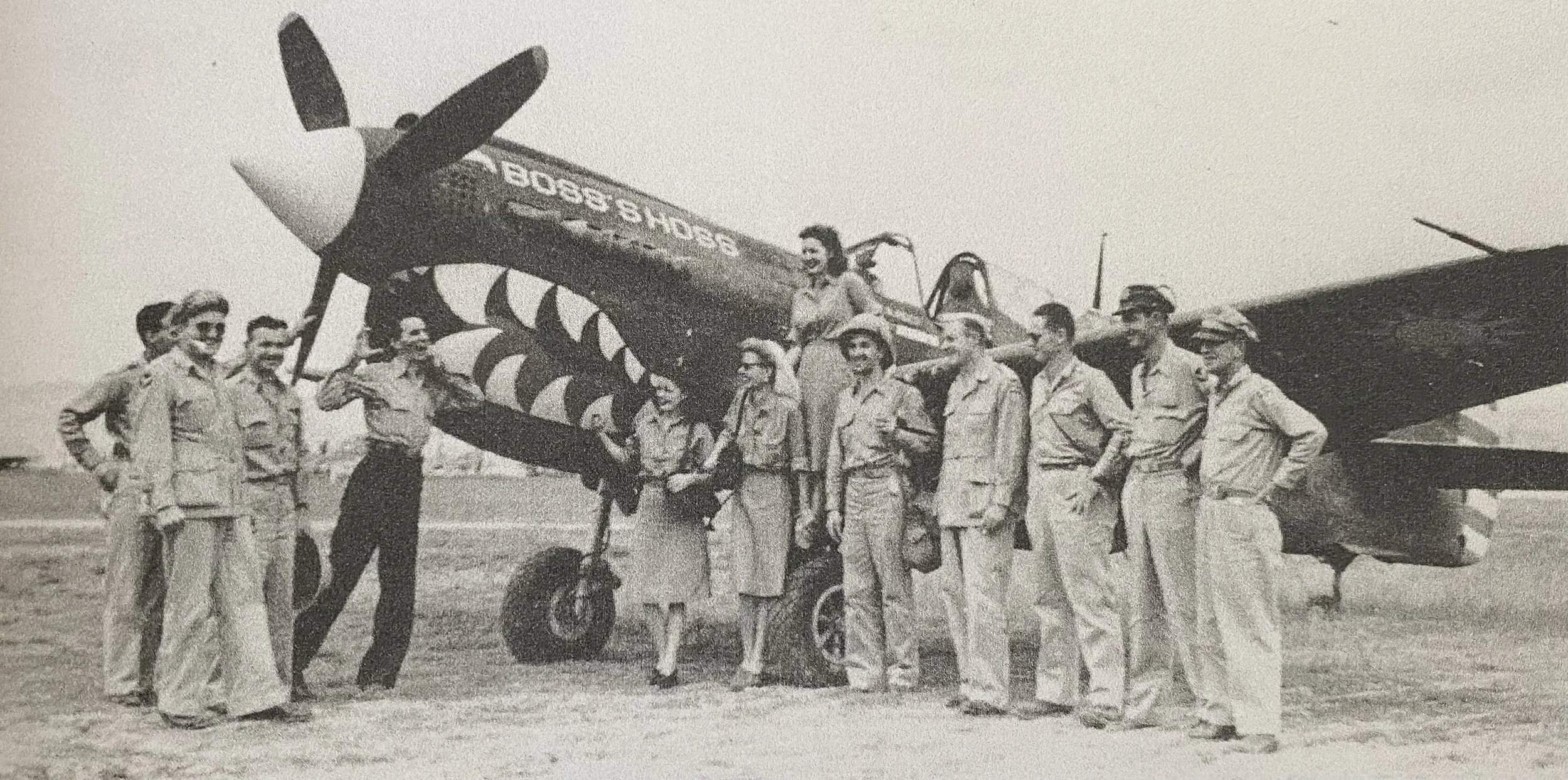 P-40 Warhawk Boss's Hoss Flying Tigers Ace Lt Col W.N. Reed