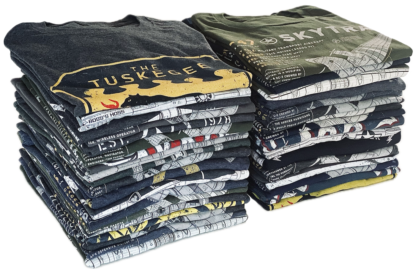 WW2 Aviation T-Shirts Collection - 909 Apparel