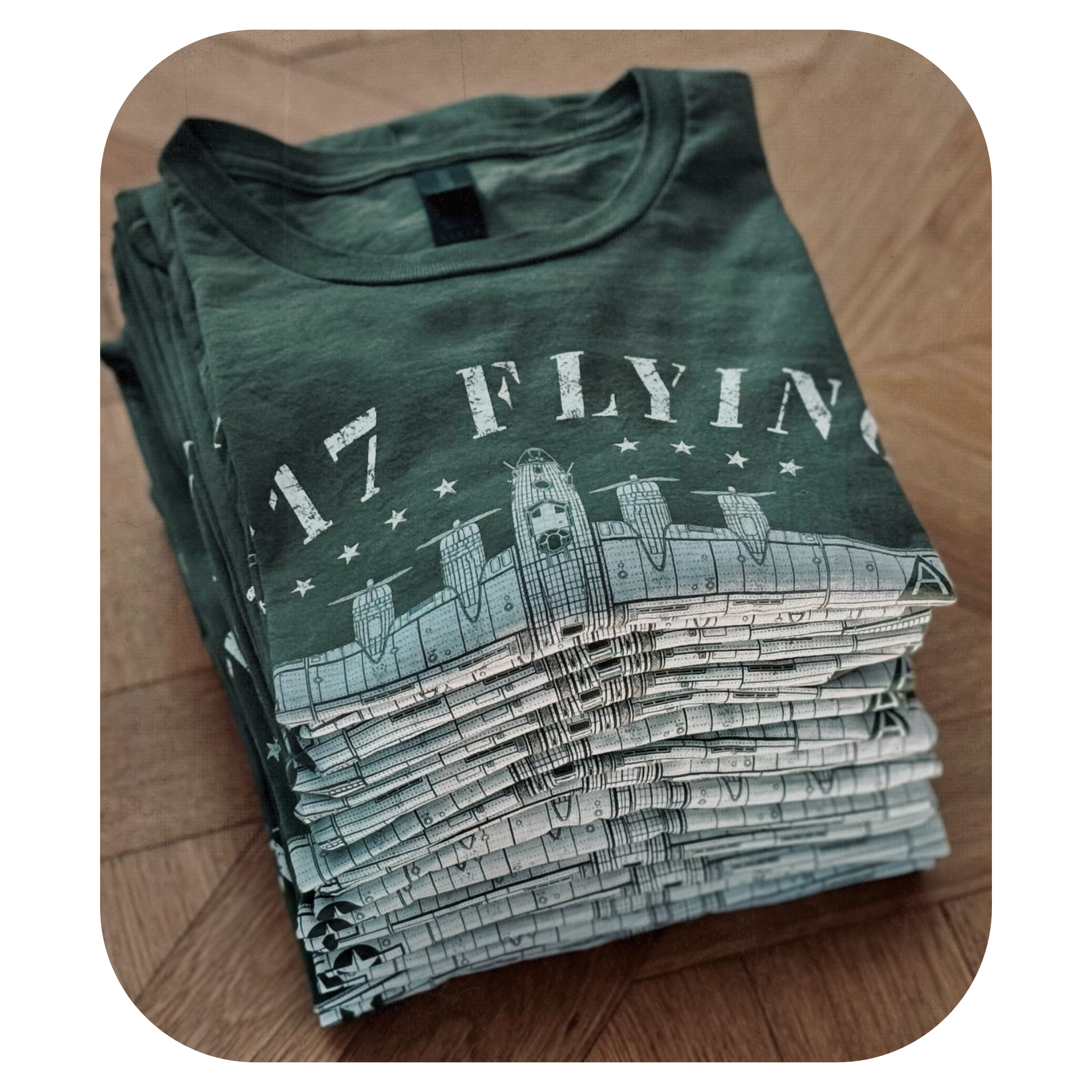 B-17 Flying Fortress WW2 Bomber T-Shirt