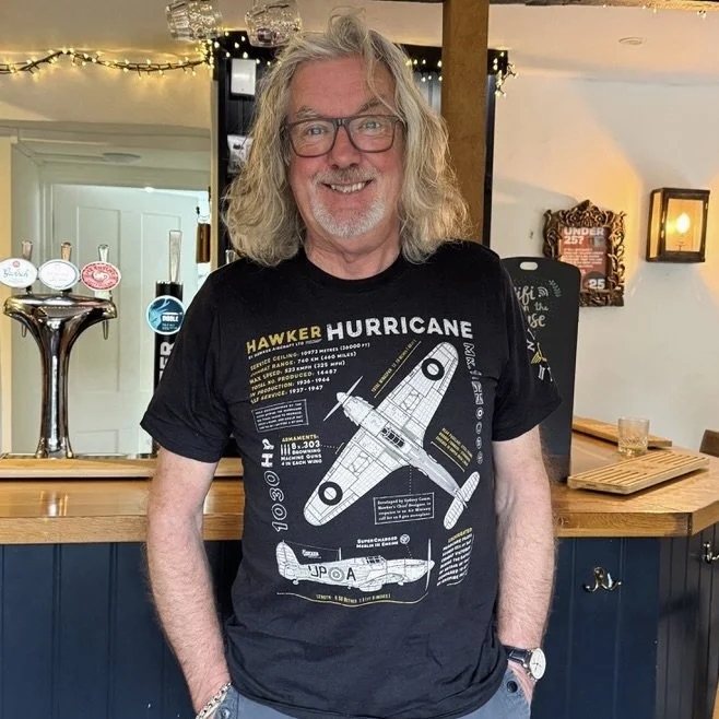 James May Hawker Hurricane vs Spitfire T-Shirt