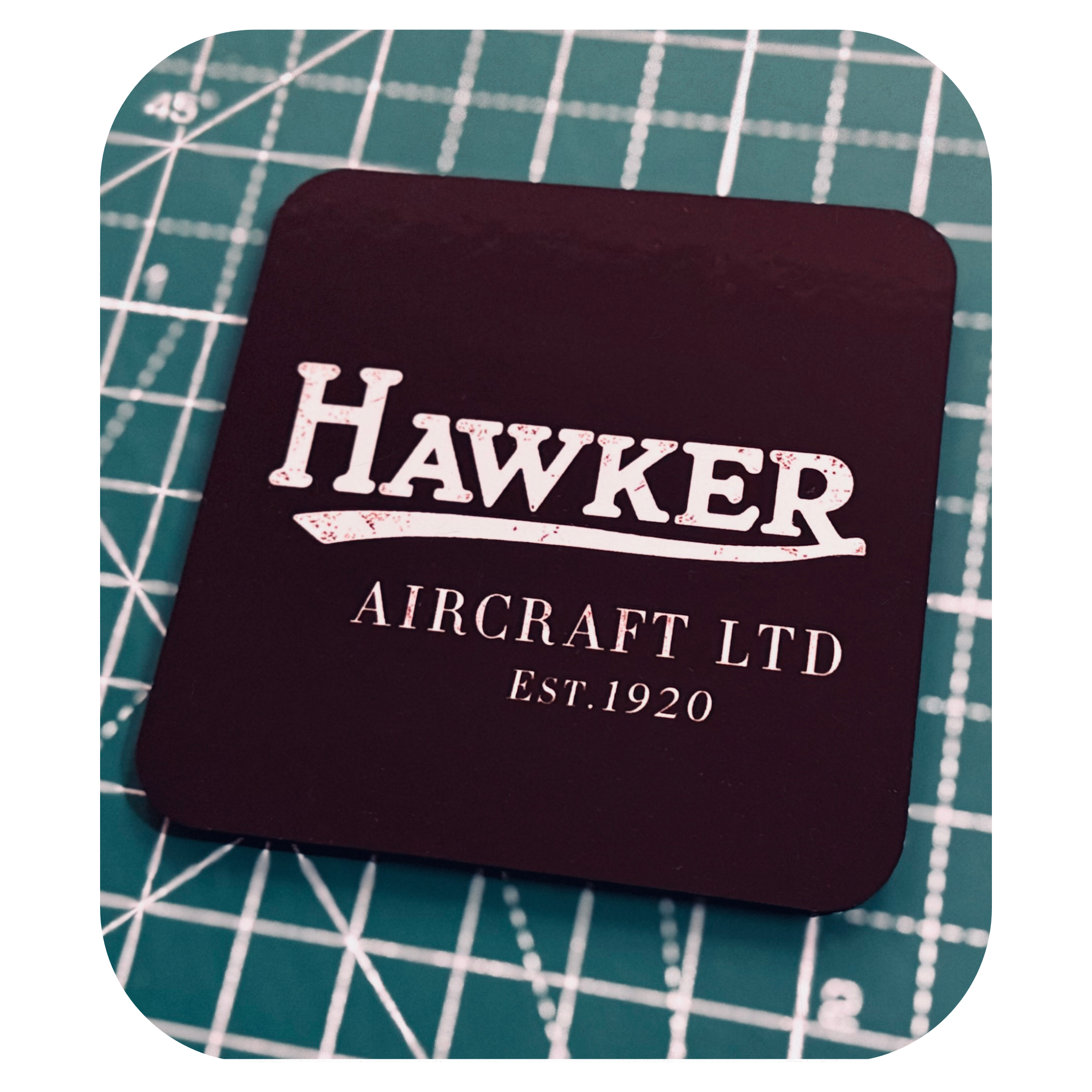 Hawker Aircraft Ltd Est 1920 Coaster