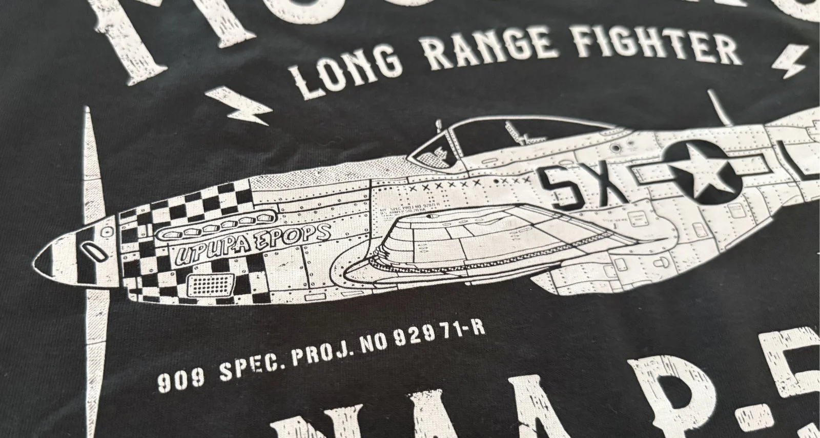 P-51 Mustang ‘Upupa Epops’ T-Shirt - Flying Heritage & Combat Armor Museum