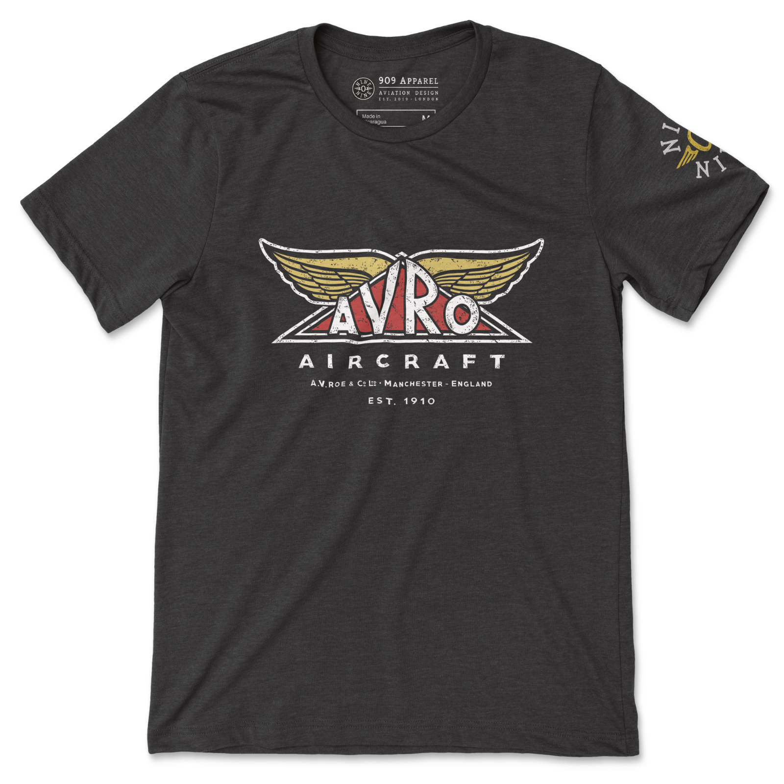 Avro Aircraft Heritage Aviation Logo T-Shirt