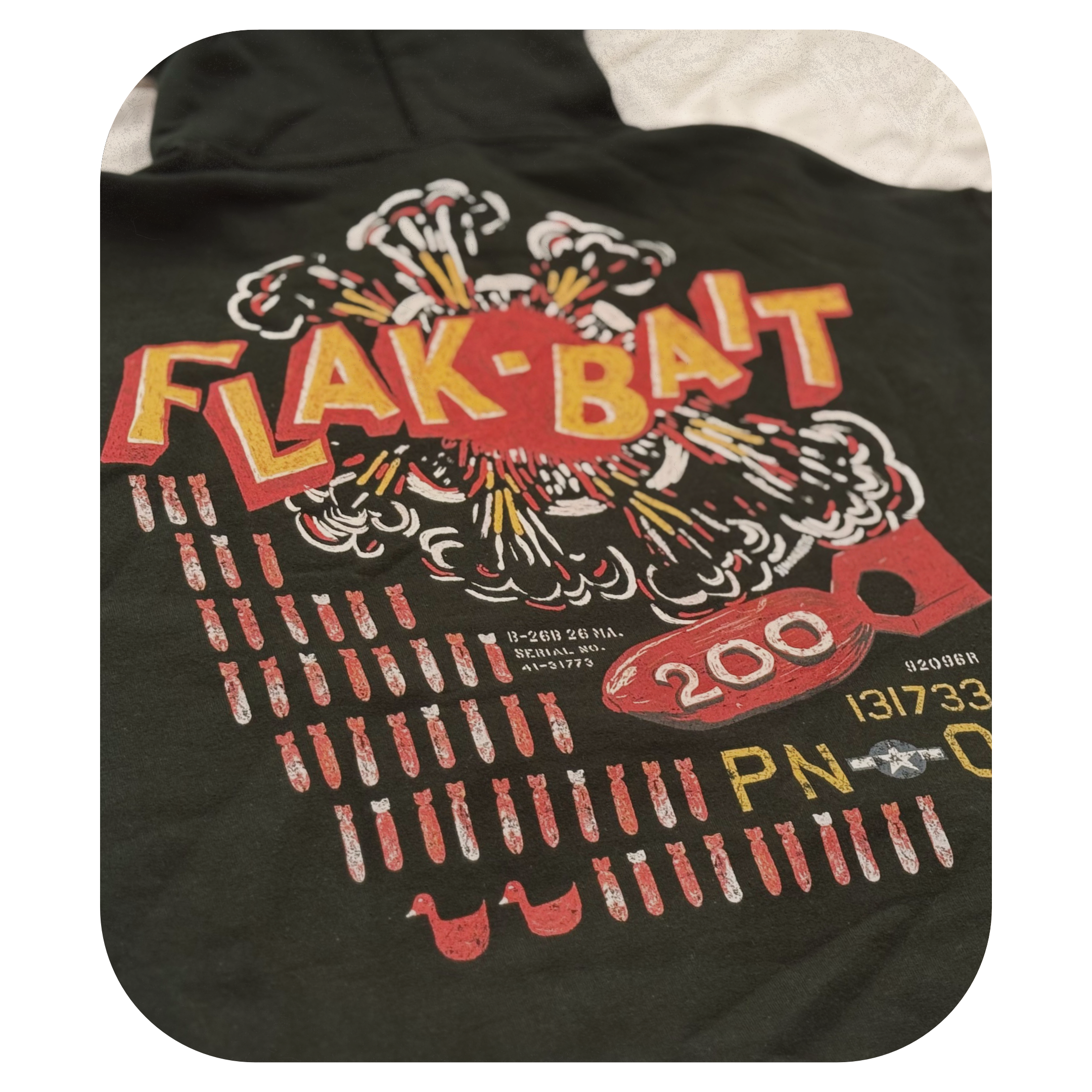Flak-Bait B-26 Marauder Back-Print Hoodie