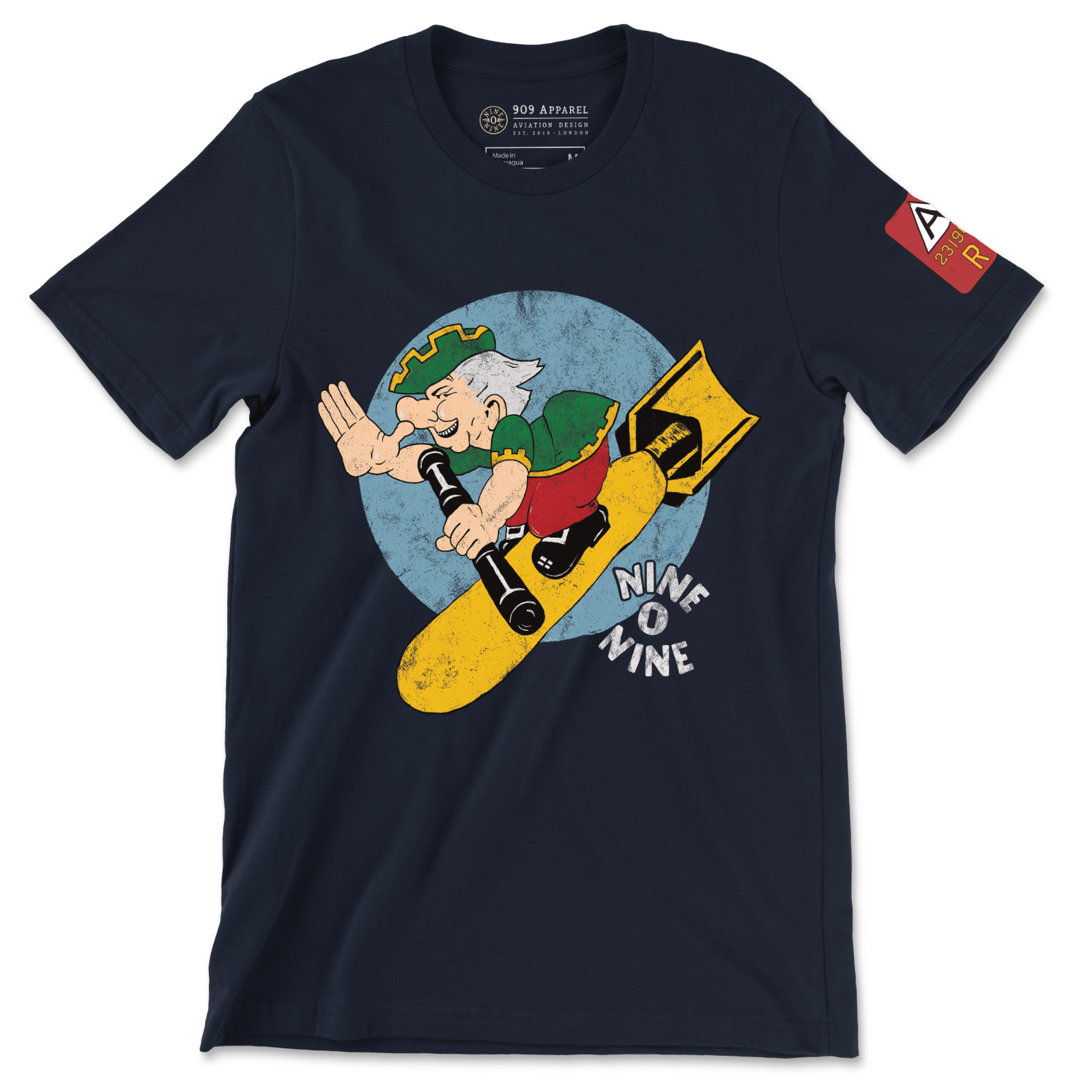 WW2 Bomber Boys B-17 & B-24 Nose Art T-Shirt