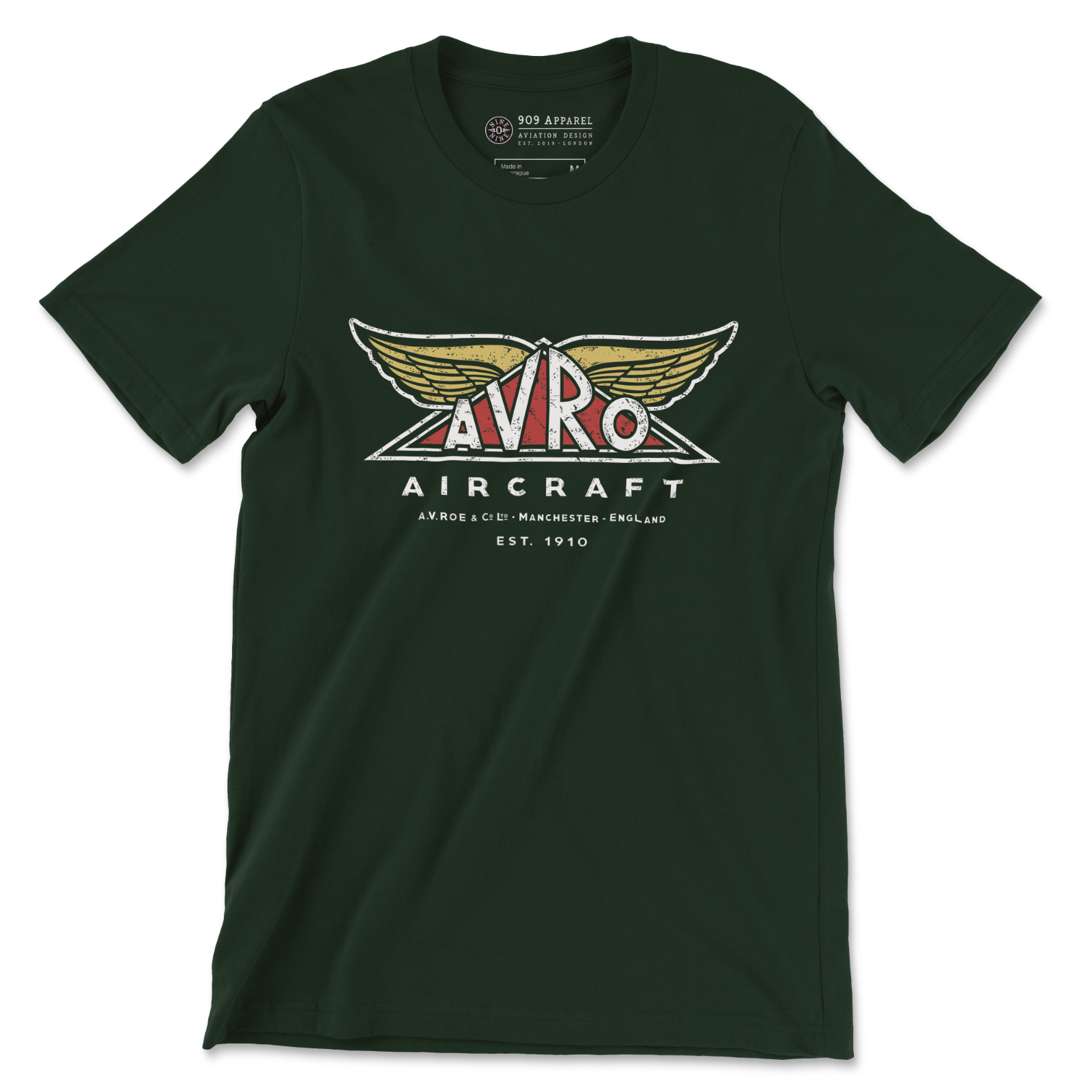 Avro Aircraft Heritage Aviation Logo T-Shirt