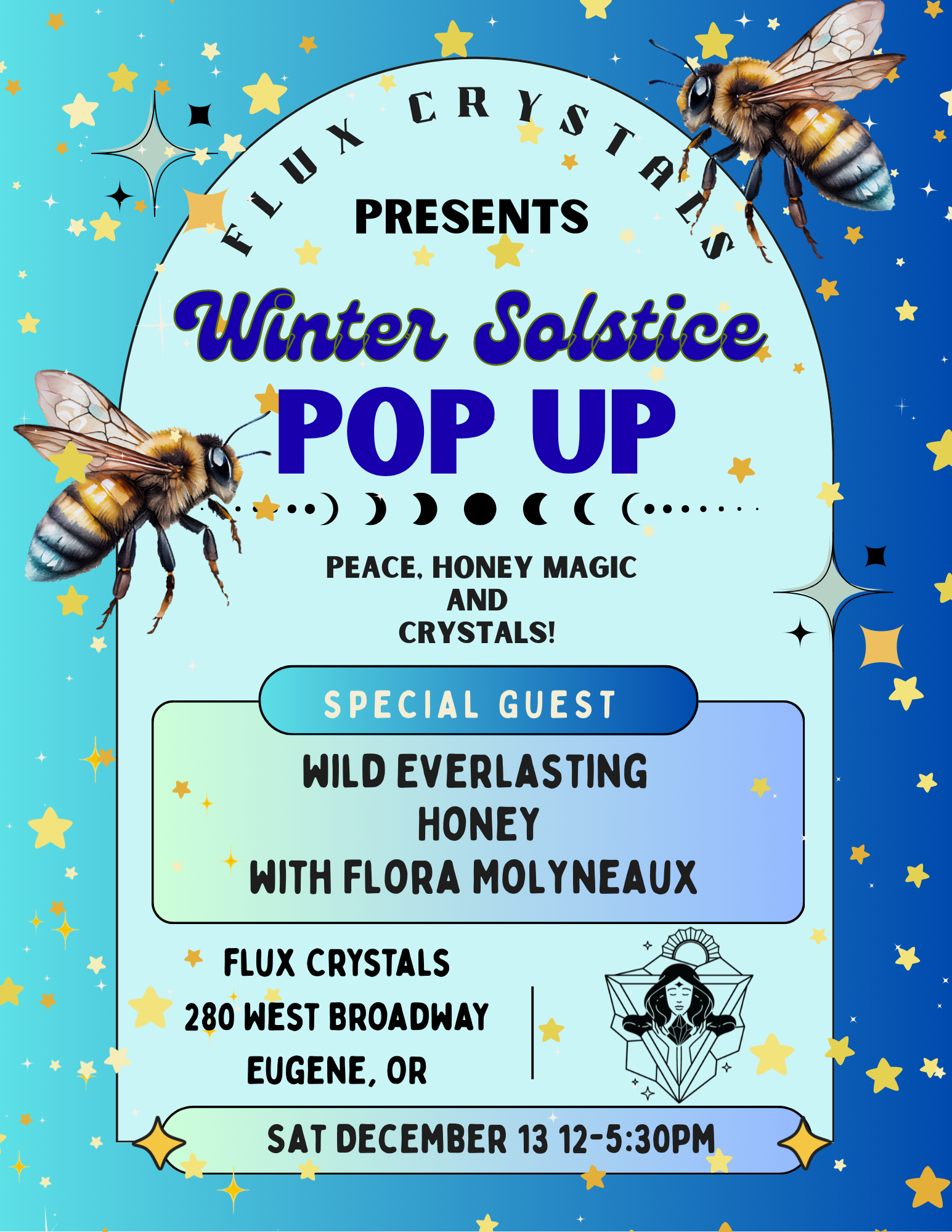 Solstice Pop-Up with Flora - Wild Everlasting Honey