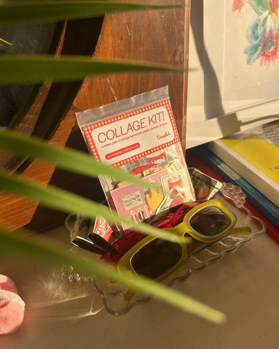 Excited to have new collage kits in the @heydiscobunny vending machines at SCRAP RVA &amp; Gold Lion in Richmond! 

Stop by @scrap_rva &amp; @goldlionrva for some art supplies or delicious food &amp; check out the featured artists &amp; makers in the