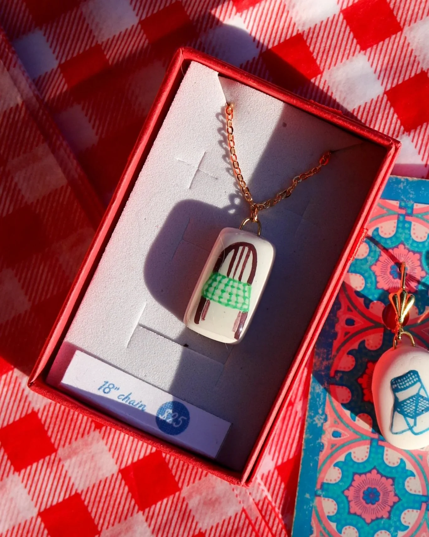 Dining Chair Charm Necklace