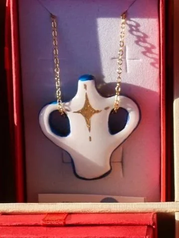 Vase Dual-Sided Charm Necklace