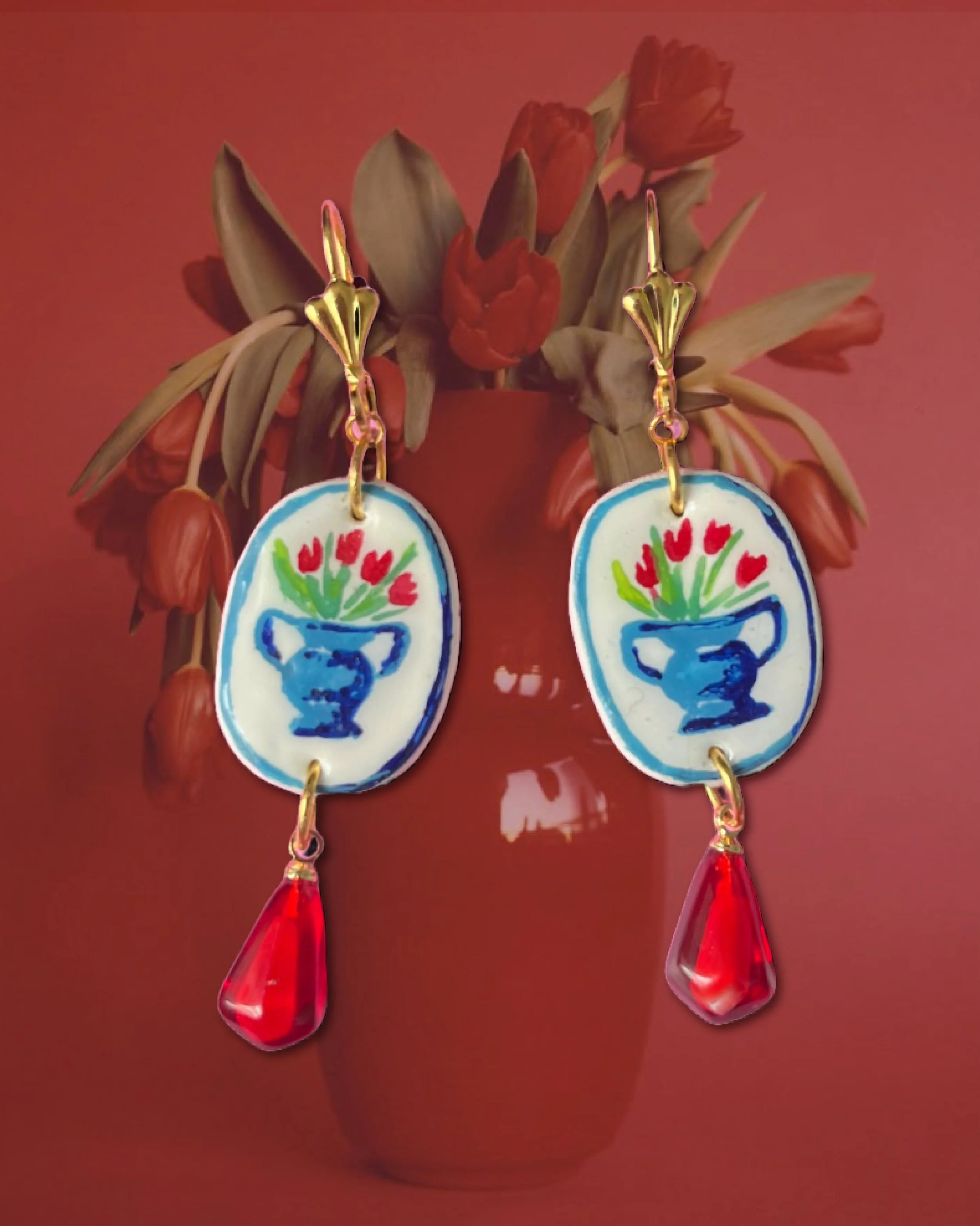 Pom Bouquet Earrings