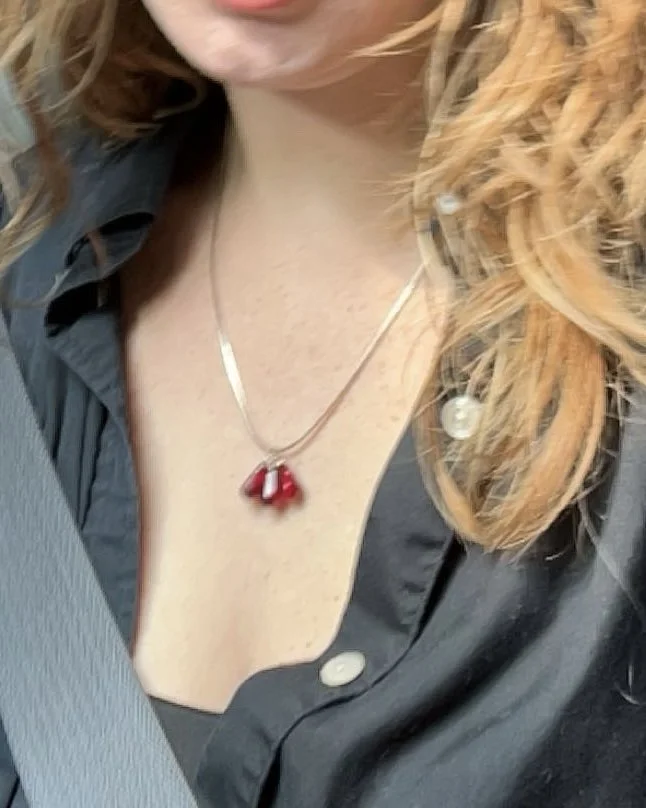 Pomegranate Seeds Necklace