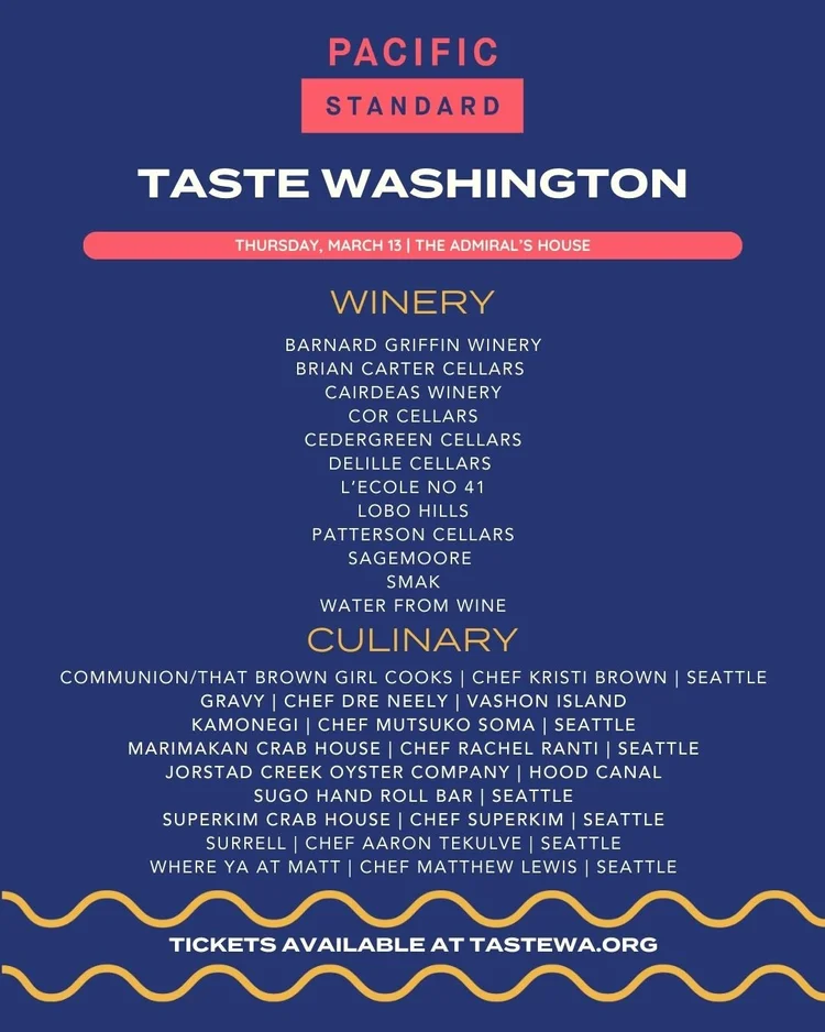 THIS IS THE KIND OF FESTIVAL LINEUP WE LIKE TO SEE — Taste Washington