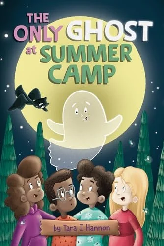 THE ONLY GHOST AT SUMMER CAMP, by Tara Hannon .  Desmond Cole Ghost Patrol meets Casper the Friendly Ghost in this faboolous second book of a highly illustrated full-color chapter book series about friendship and belonging—perfect for early, emerging