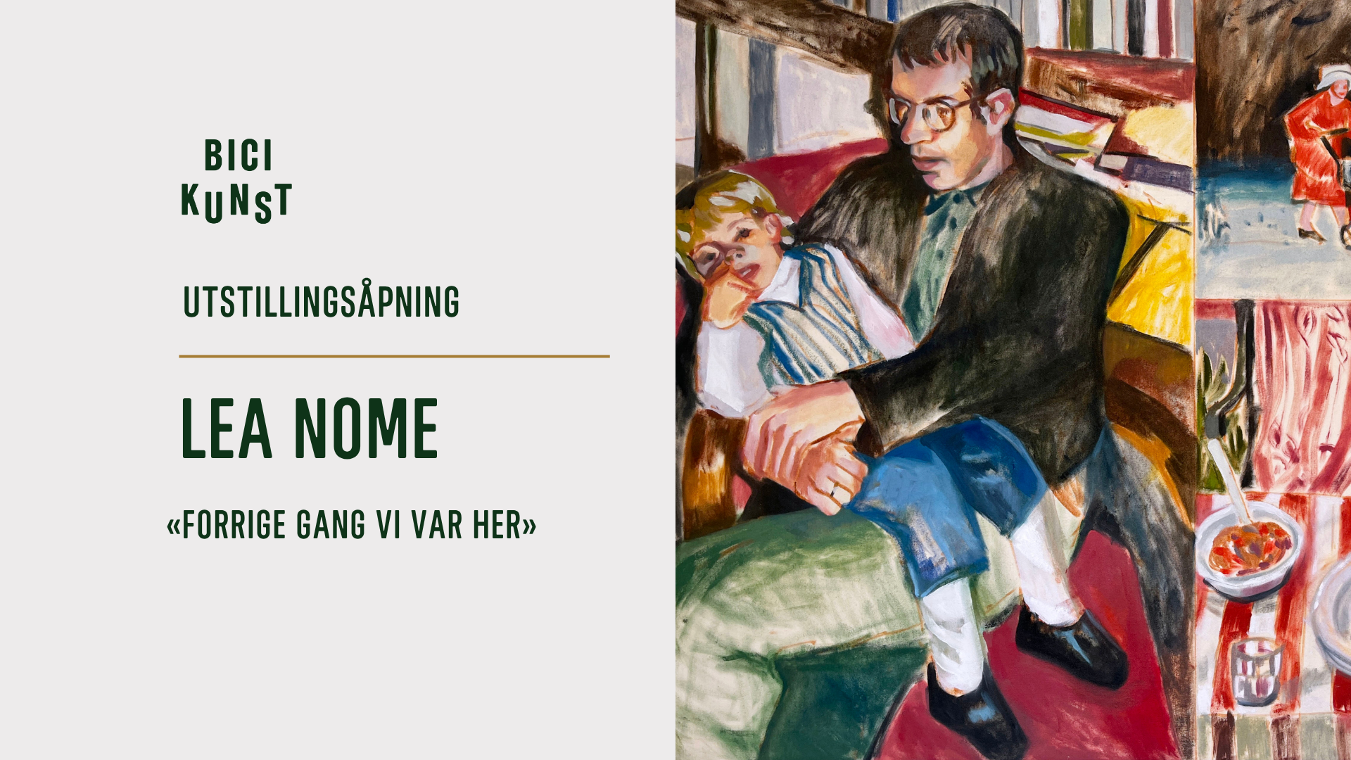Utstillingsåpning: Lea Nome «Forrige gang vi var her»