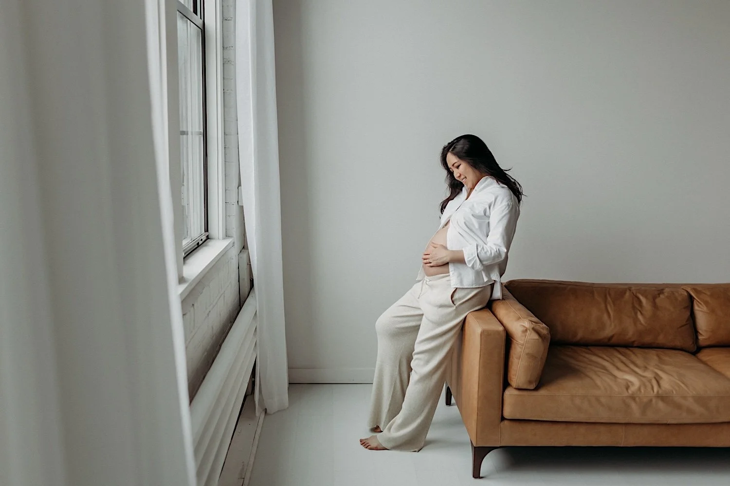 21_Central MA Winter Studio Maternity Session.jpg