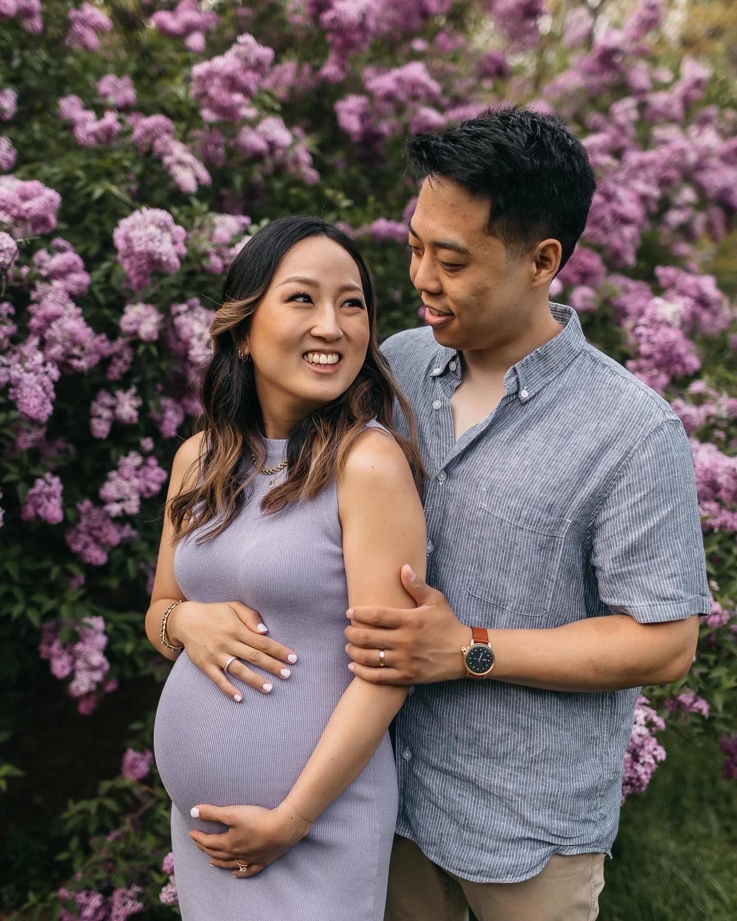 Lilac season and this perfectly coordinated dress 😍