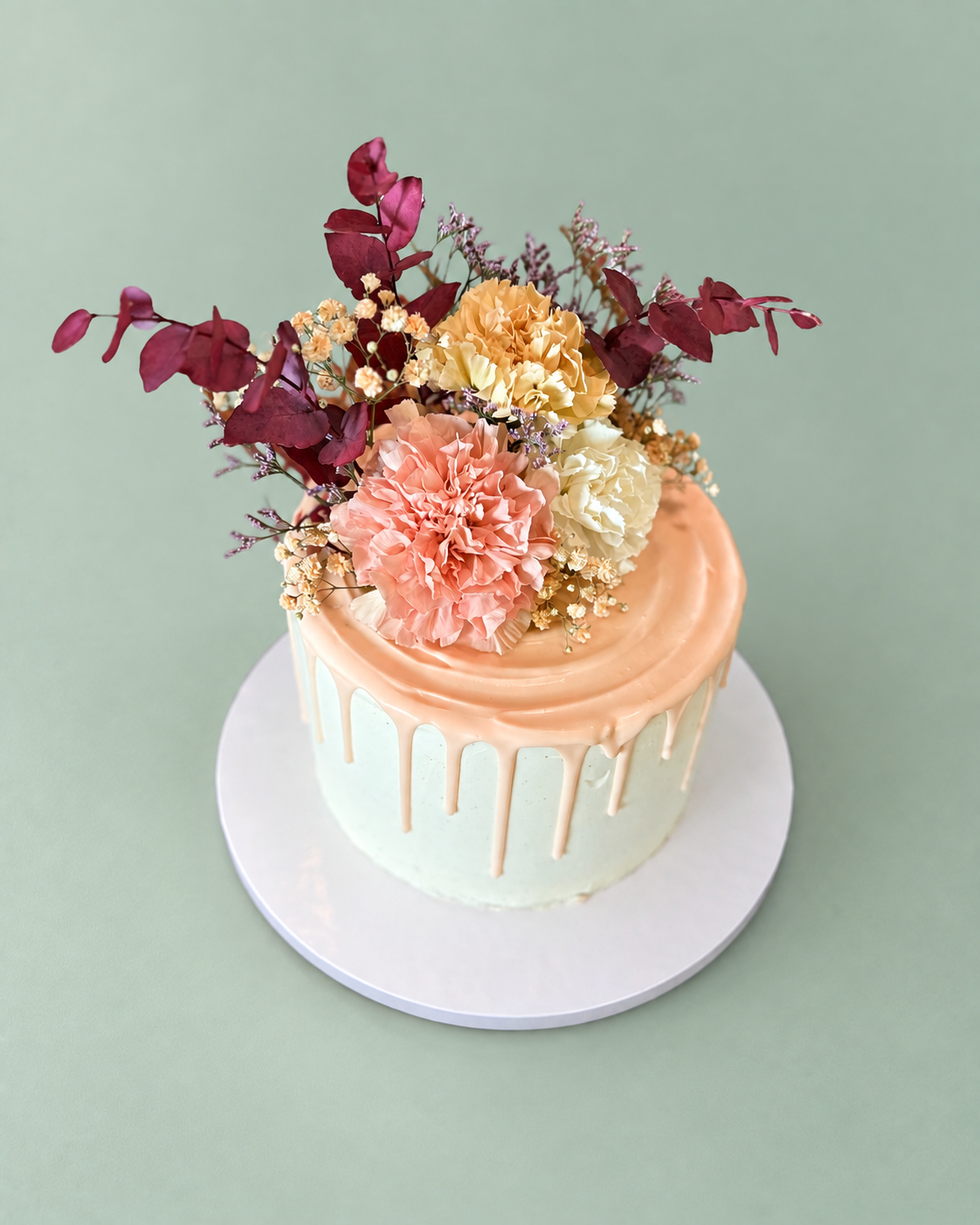 Drip Cakes mit Blumen