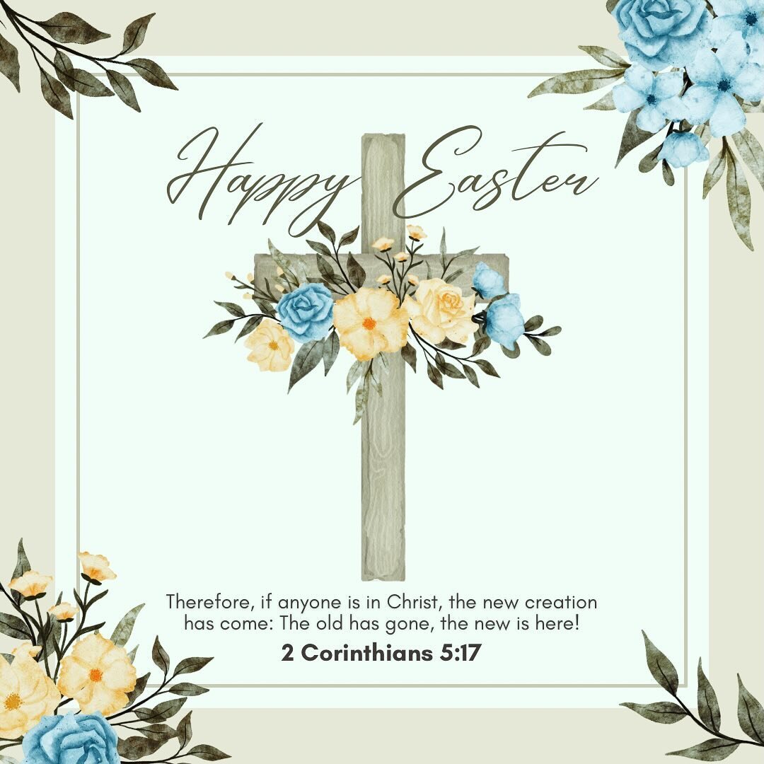 Happy Easter! He is Risen! 🤍✝️🤍
