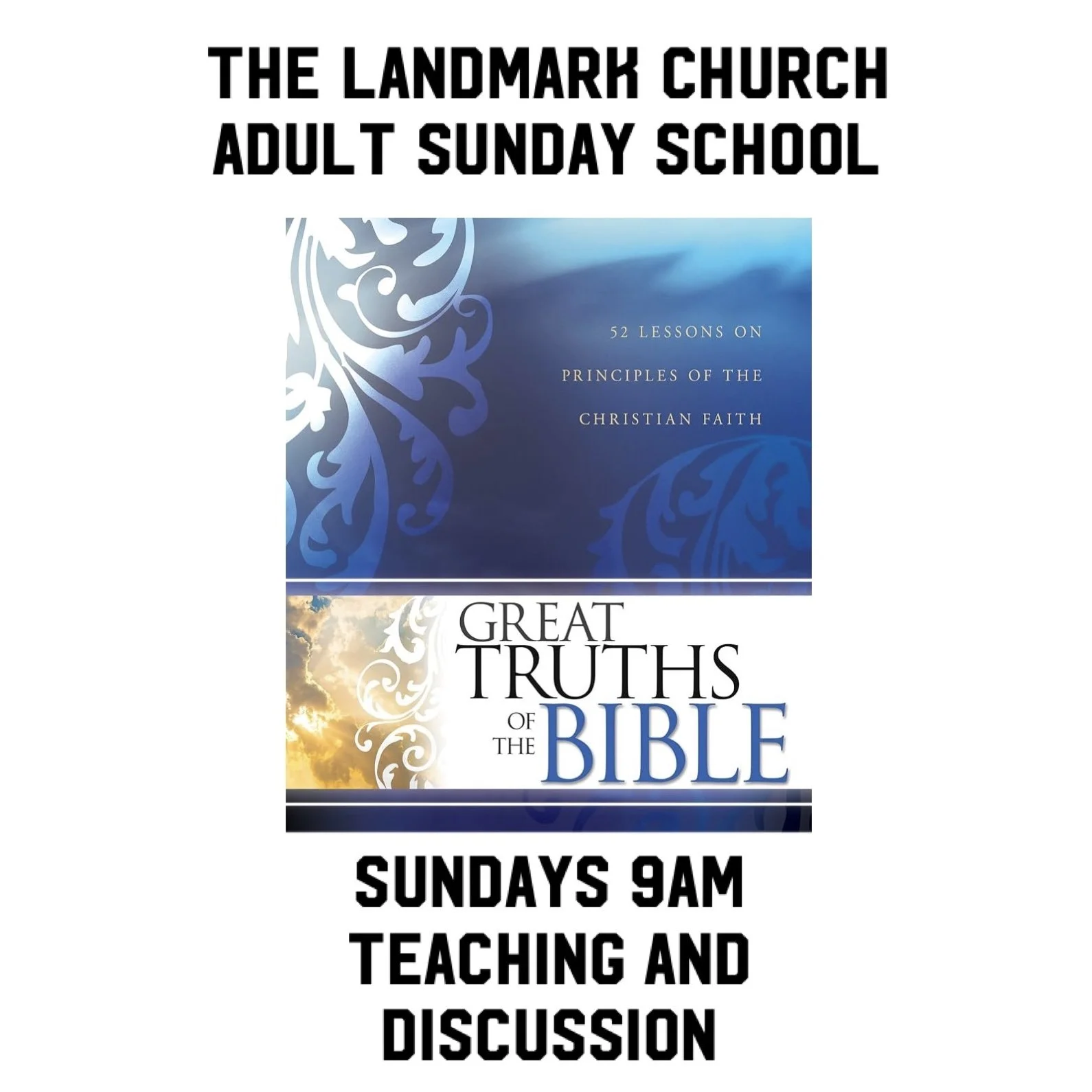 Great Truths of the Bible - Adult class