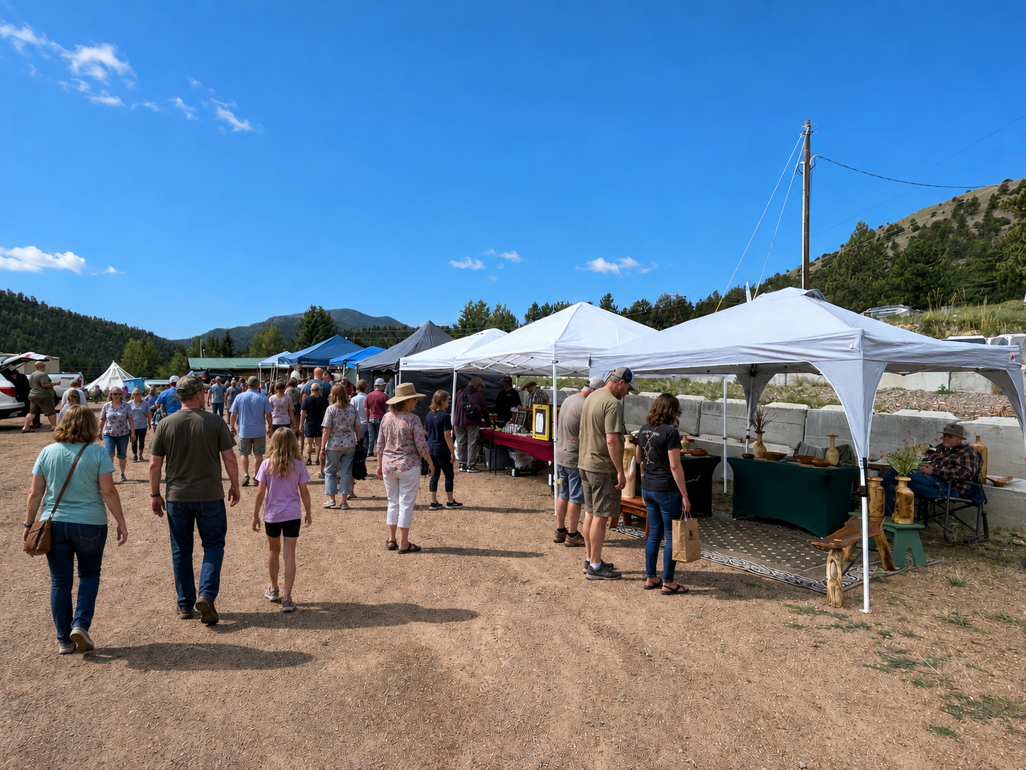 Guffey Heritage Day Vendor Booth