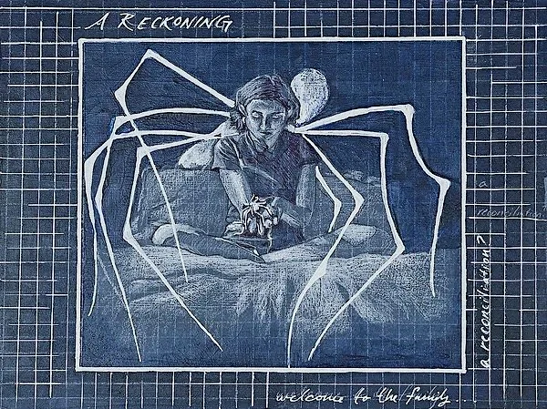 blue sketch 1 (a reckoning)