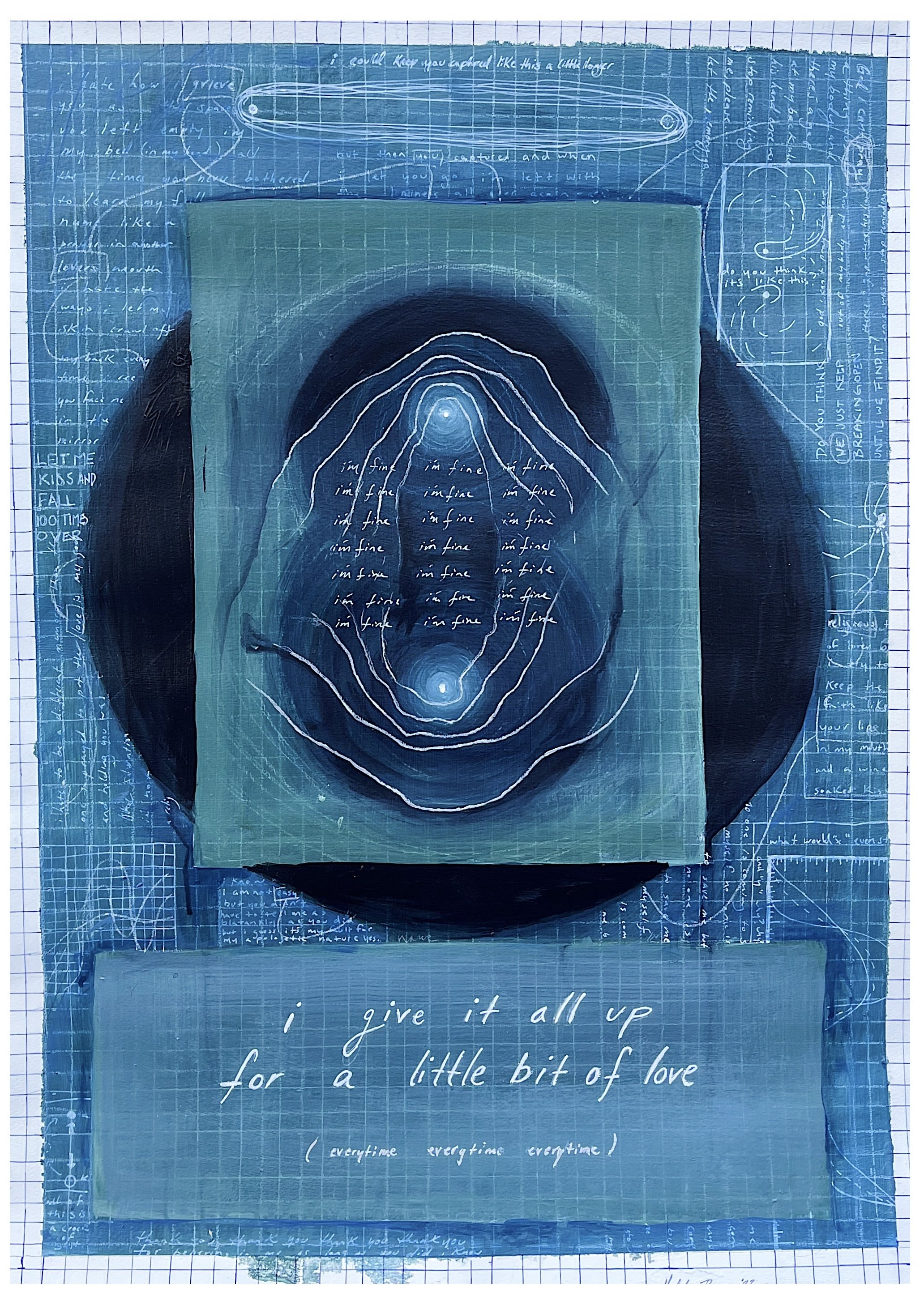 blueprint for heartbreak (the world is my oyster and my oysters going bad)