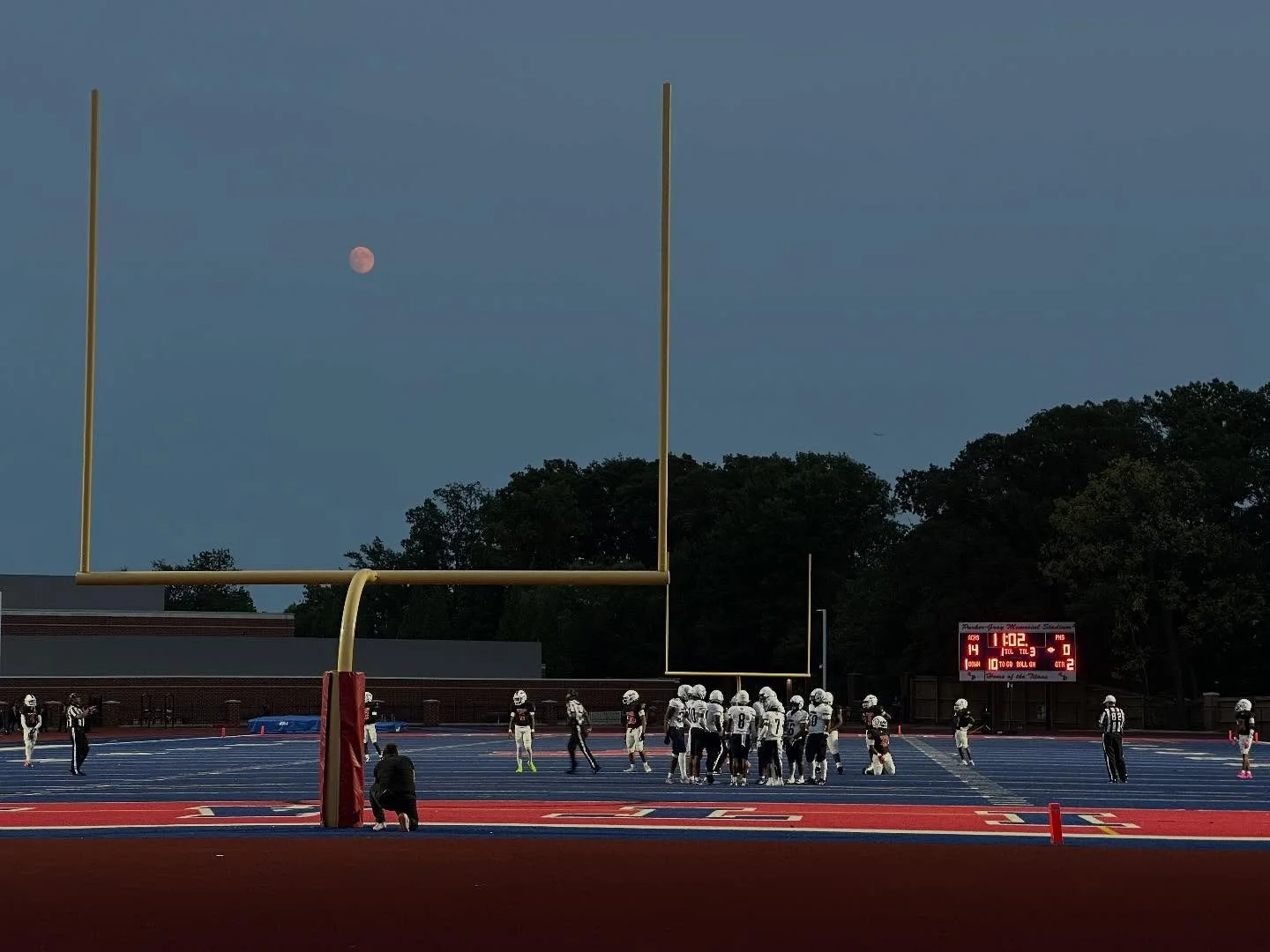 GO TITANS - 42-6 BLOW OUT VICTORY VS POTOMAC (and expert help on the side lines from  @abdulahioa and @jacinta4alexandria)