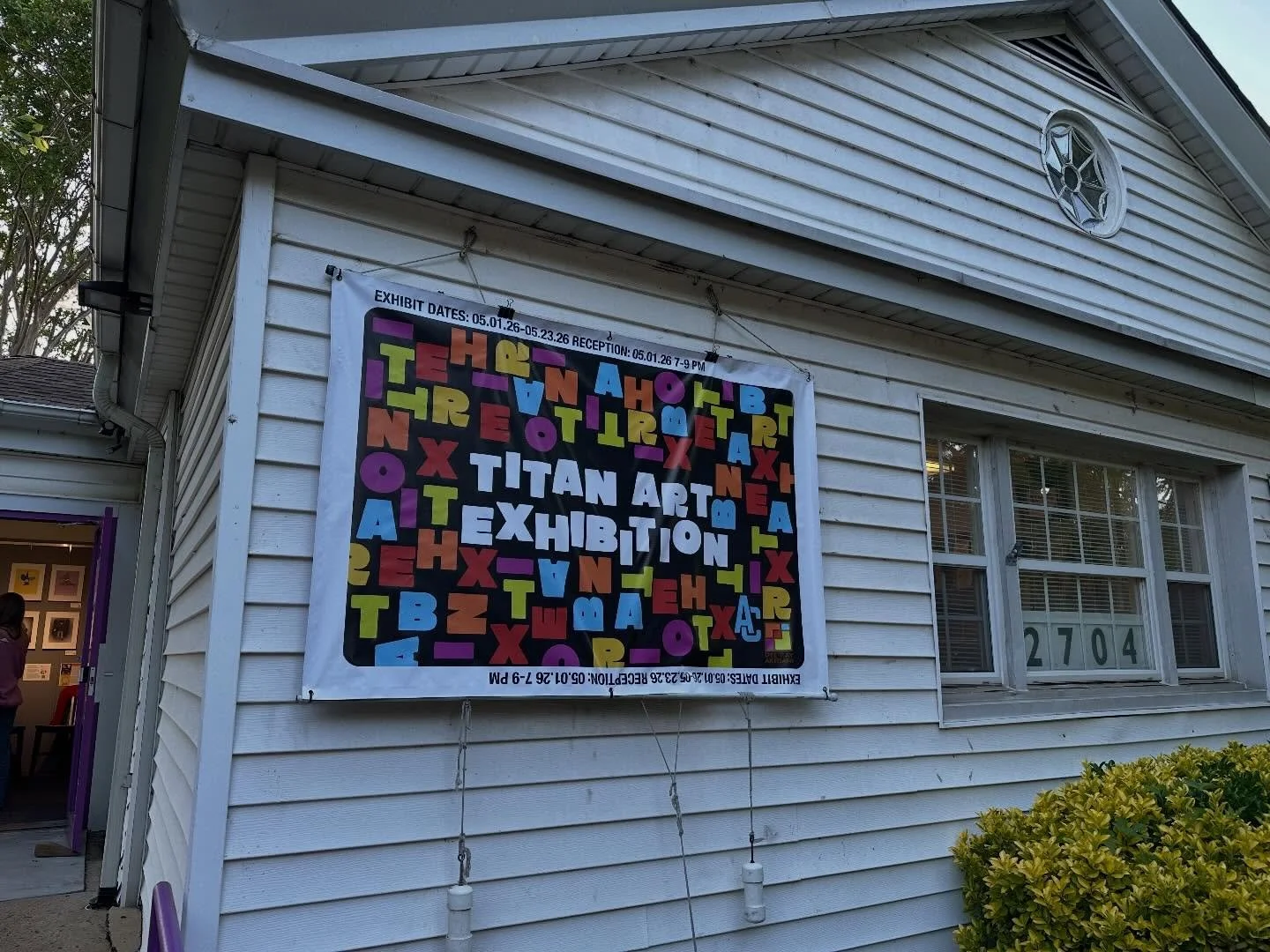 Had a great time seeing all of the amazing art from our ACHS Titans at the Del Ray Artisans Gallery - plus some of the art is for sale! The Titans Art Exhibition will be up till May 23rd.