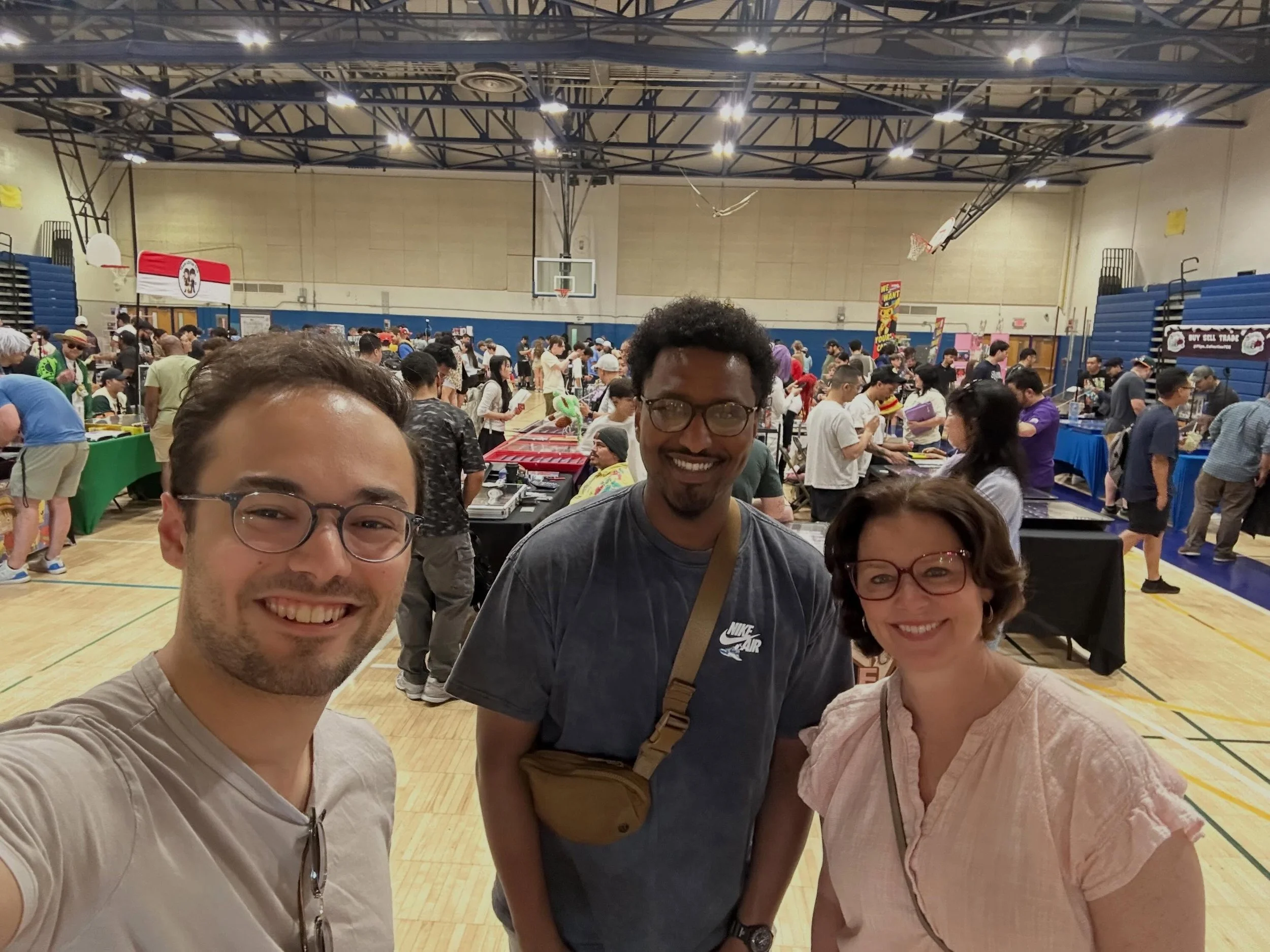 Had a great time at the Otarush trading card event today at GW Middle School. It was really great of my fellow Board Member, Abdulahi Abdalla, to help put this on for all of our students and kids in Alexandria.