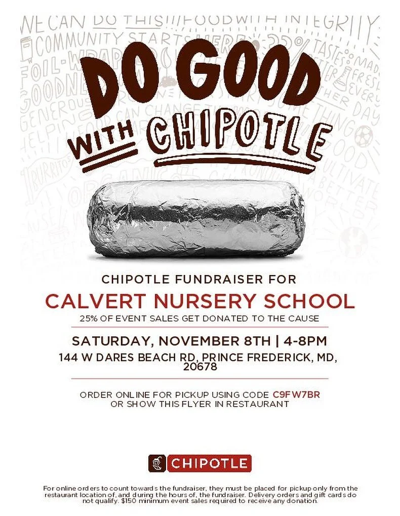 3 more days!!! @chipotle @calvertnursery #fundraiser