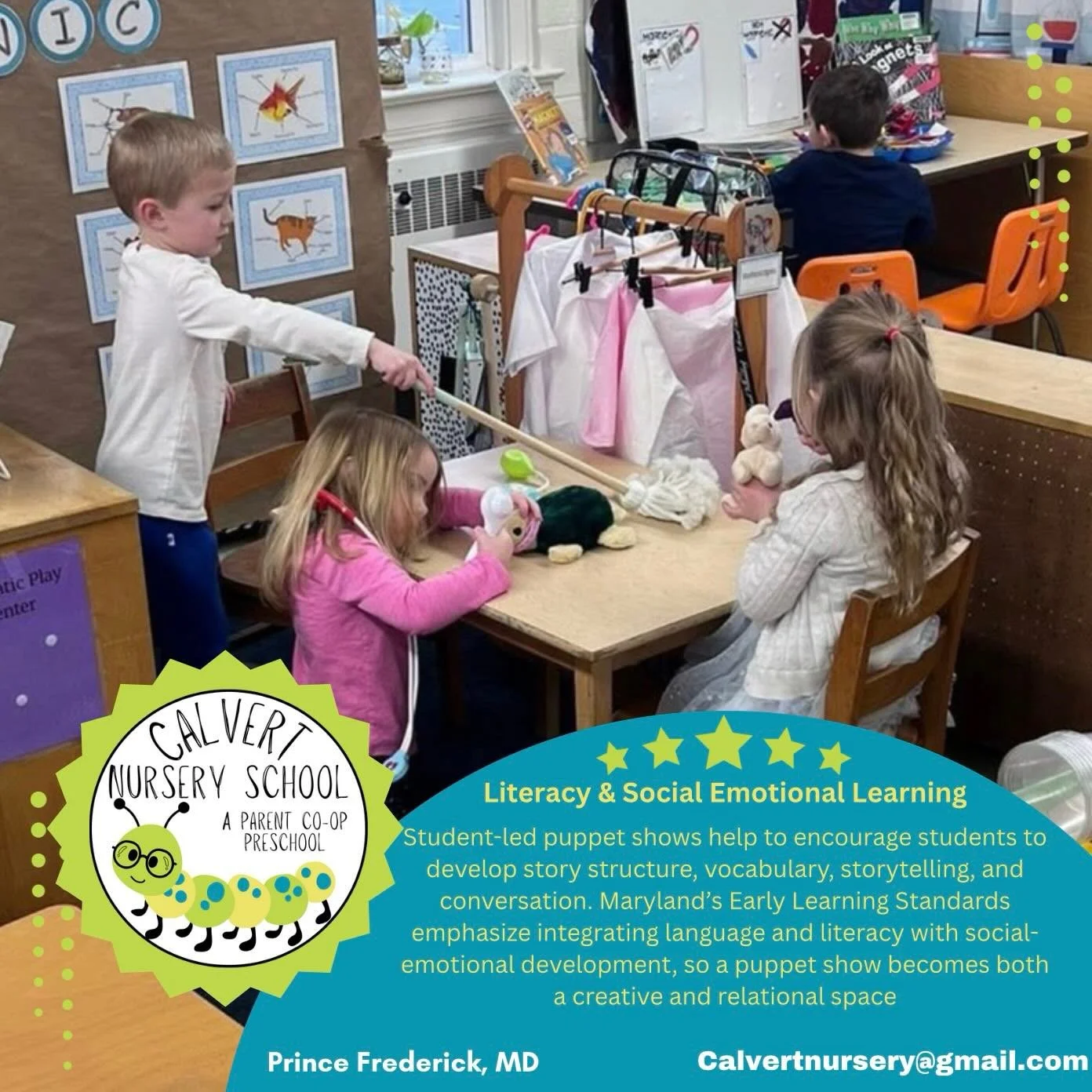 Learning through play and cooperation builds Social Emotional Skills and promotes engagement and communication. #learnthroughplay #preschoollife