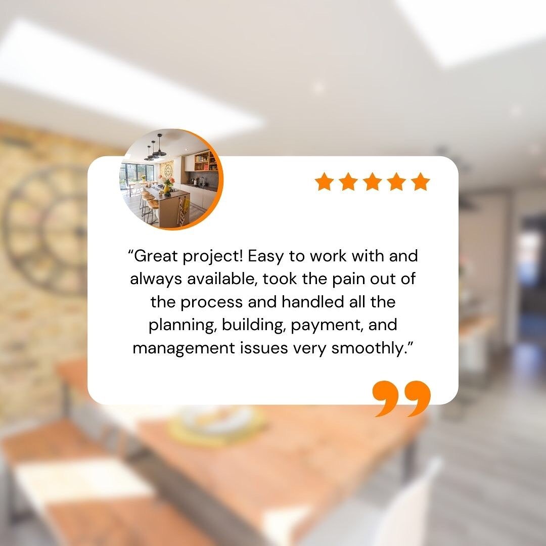 Always lovely to hear such positive feedback from a client. Looking forward to sharing photos and videos of this one soon. If you&rsquo;ve had a good experience working with us (and we know that&rsquo;s all of you 😉) we&rsquo;d so appreciate you lea