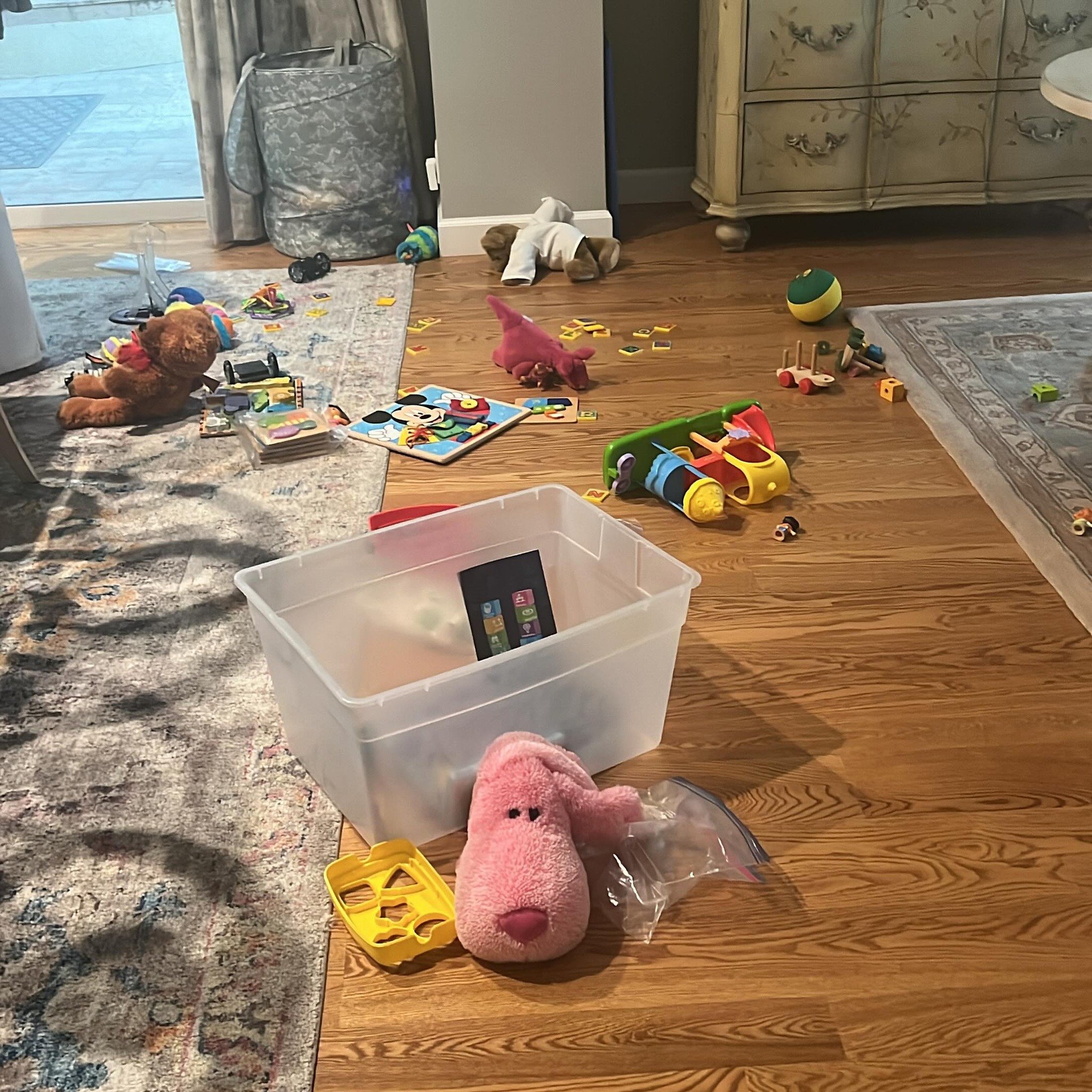 Grandson Eddie visiting!