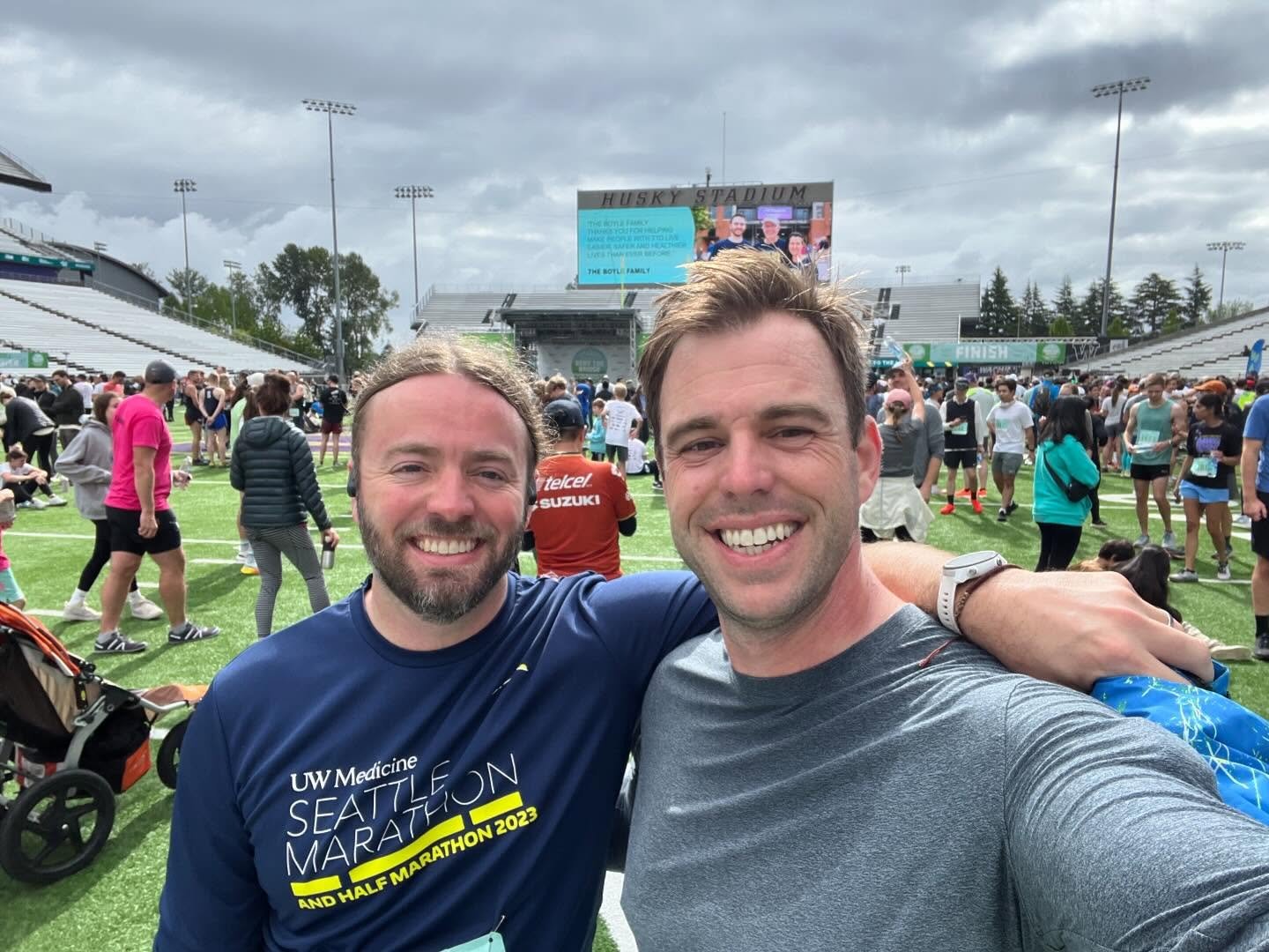 Good day to support JDRF and PacificNorthWest Chapter Beat the Bridge! Couldn&rsquo;t be there myself but T1D son Brian and his brother Jim represented 😘 #jdrf #jdrfwalk #t1d #beatthebridge