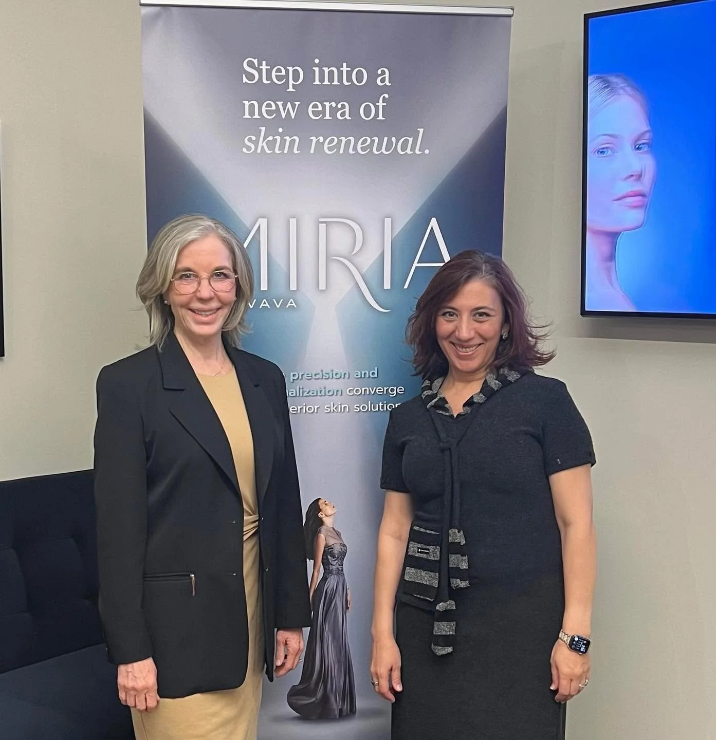 Thank you @irina.erenburg , CEO OF @avavaskin for introducing me to this innovative technology which is changing the way we look at laser resurfacing (and more)!!