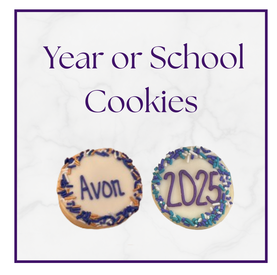 Graduation Year / School Cookies
