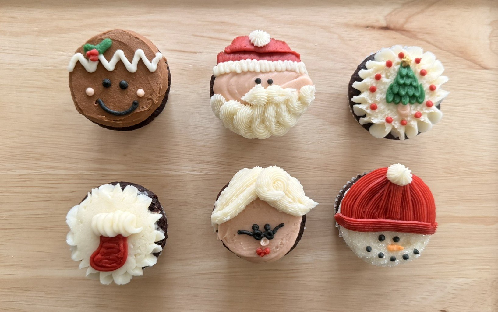 Christmas Icon Cupcake Collection